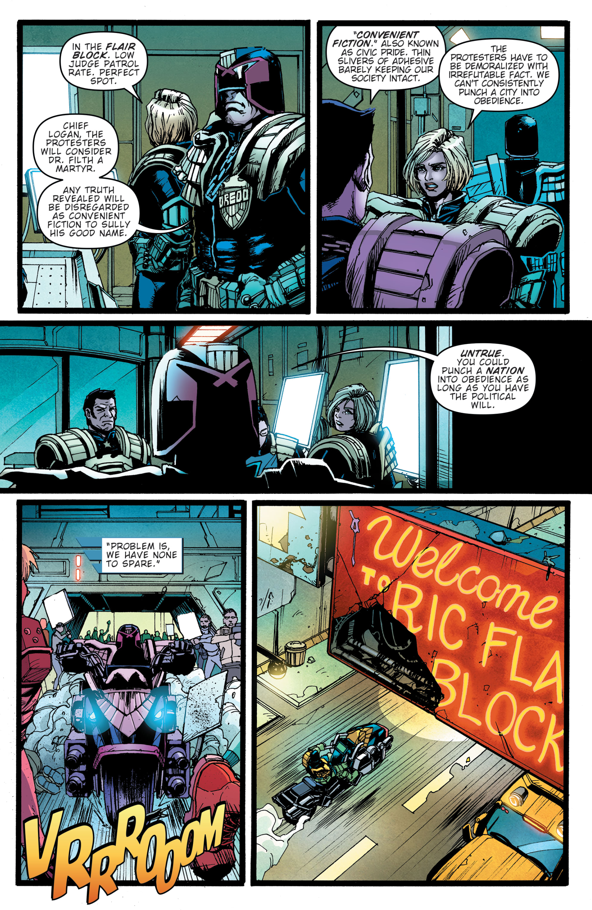 Judge Dredd: False Witness (2020-): Chapter 3 - Page 6