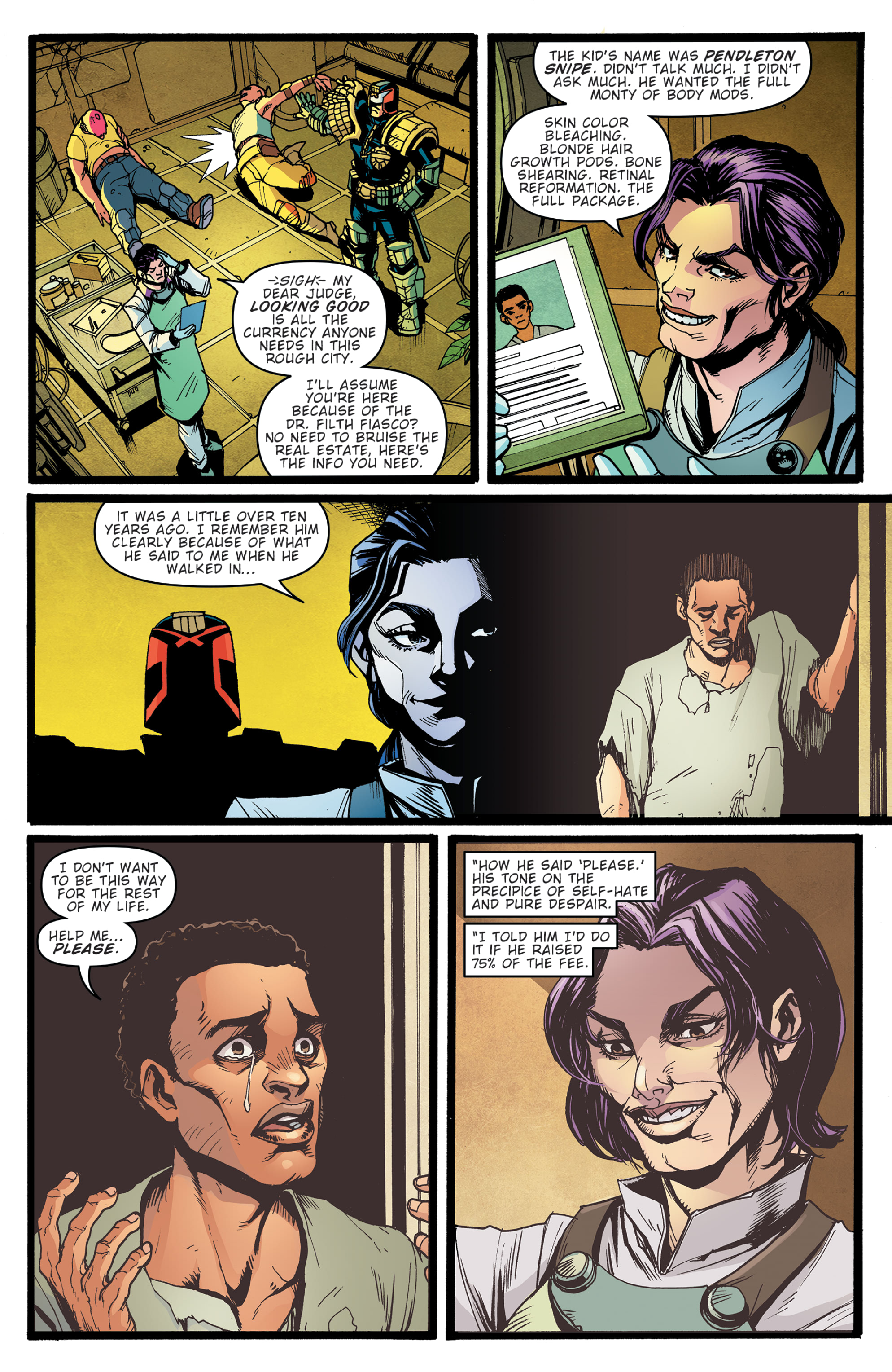 Judge Dredd: False Witness (2020-): Chapter 3 - Page 8