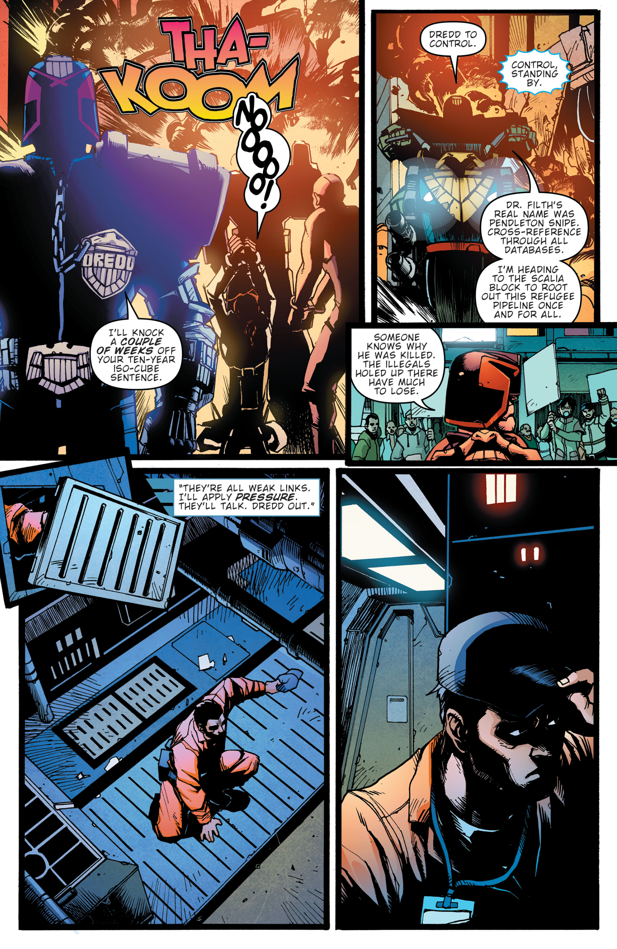 Judge Dredd: False Witness (2020-): Chapter 3 - Page 12