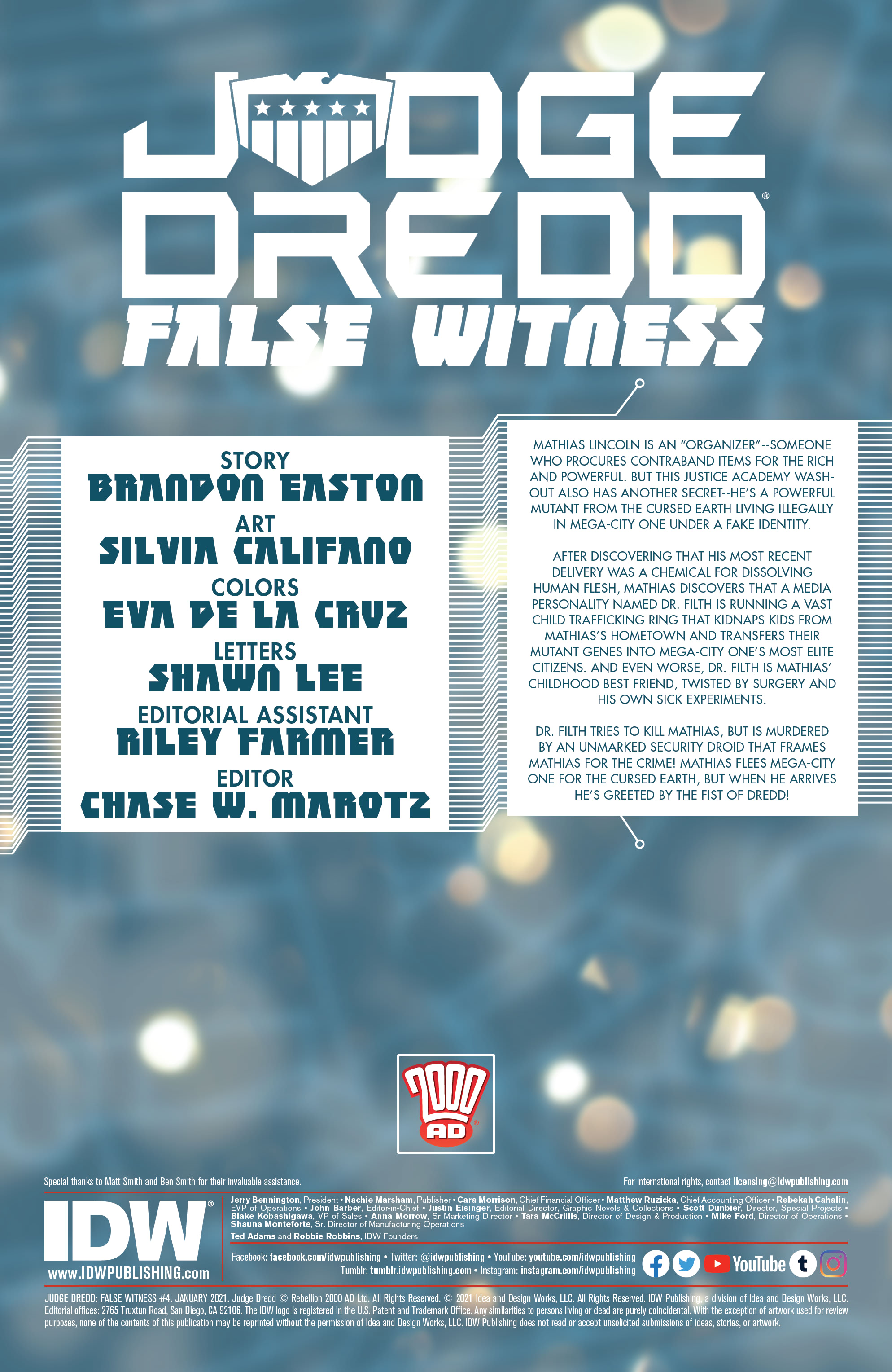 Judge Dredd: False Witness (2020-): Chapter 4 - Page 2