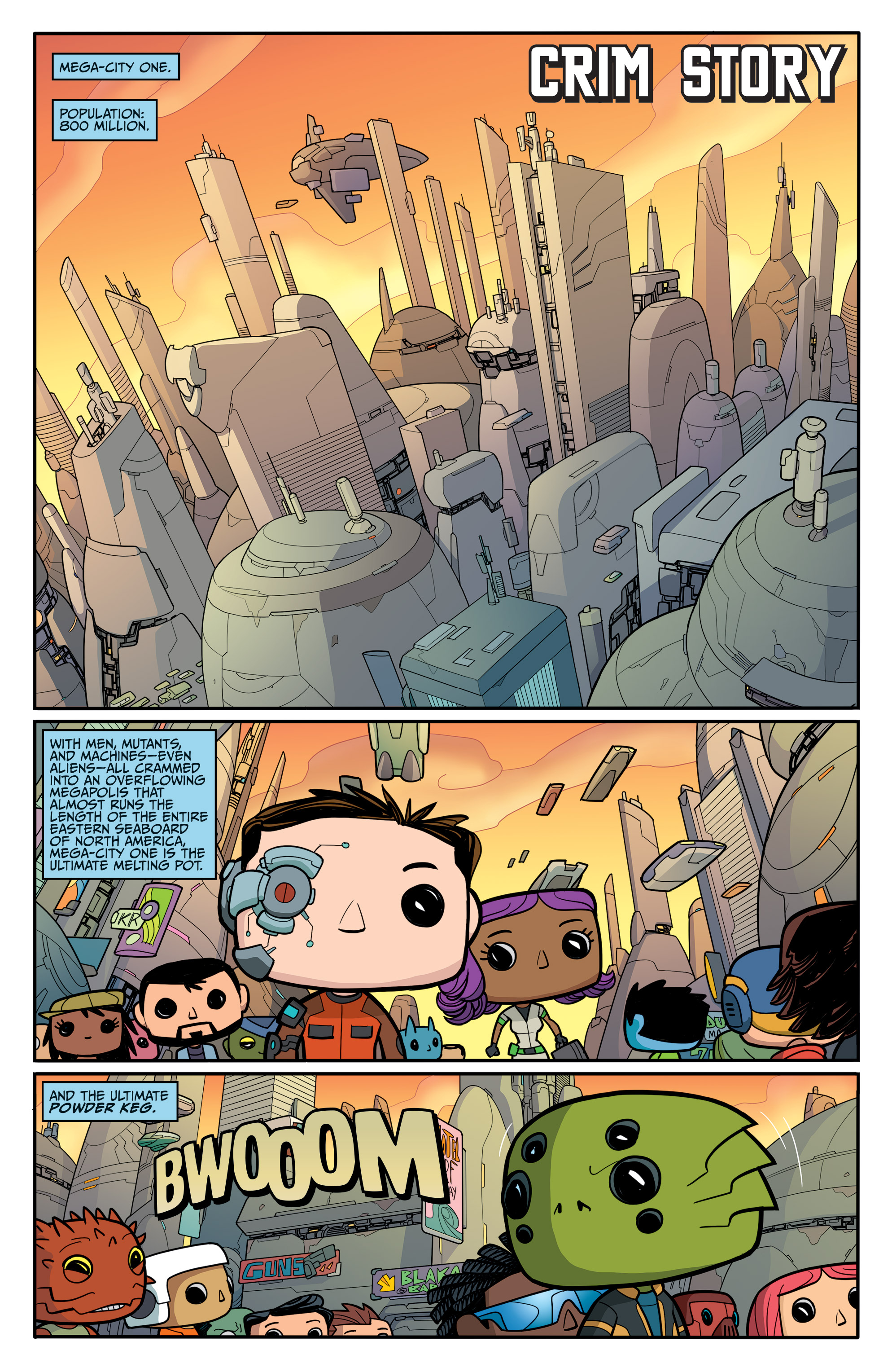 Judge Dredd Funko Universe (2017): Chapter 1 - Page 3