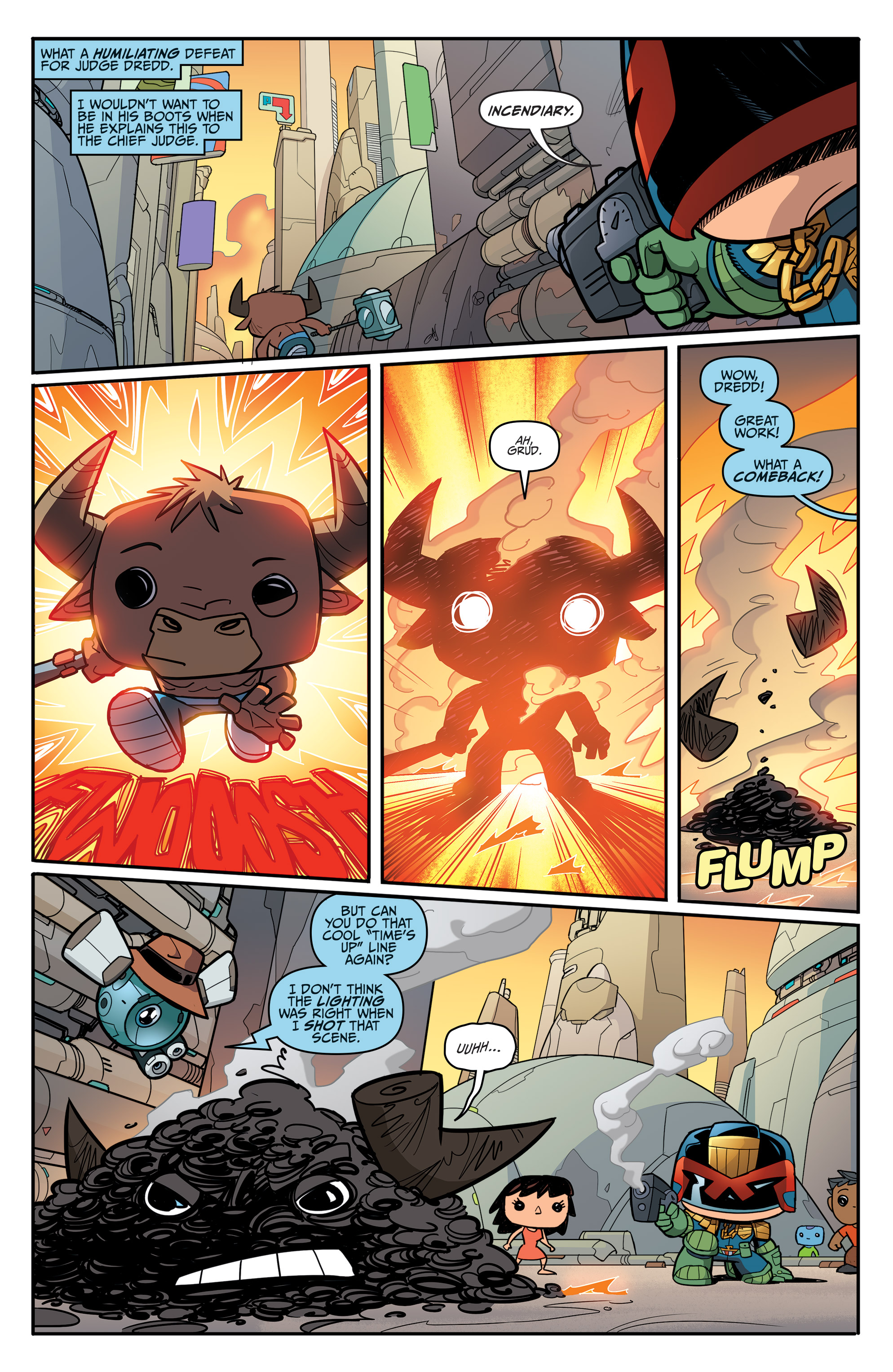Judge Dredd Funko Universe (2017): Chapter 1 - Page 8