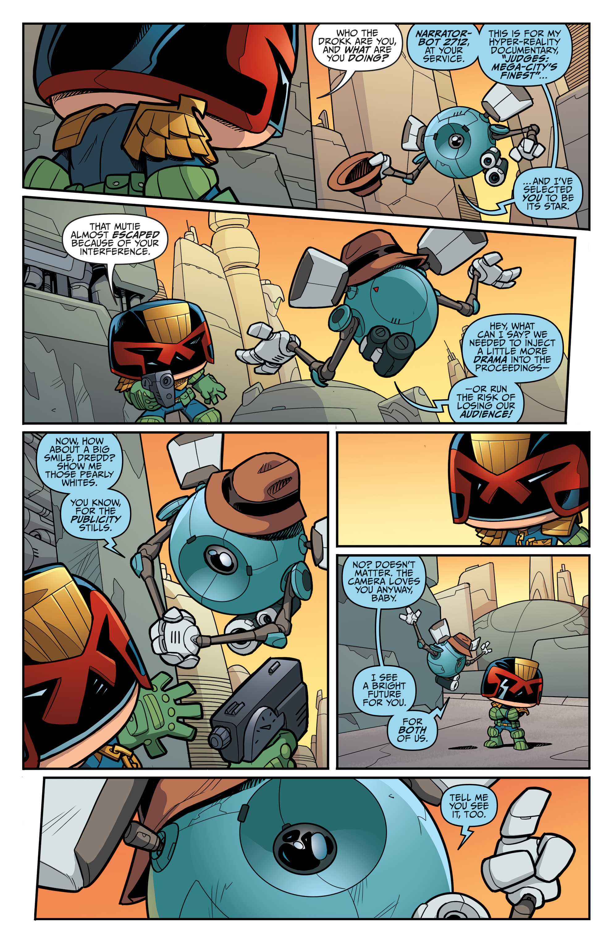 Judge Dredd Funko Universe (2017): Chapter 1 - Page 9