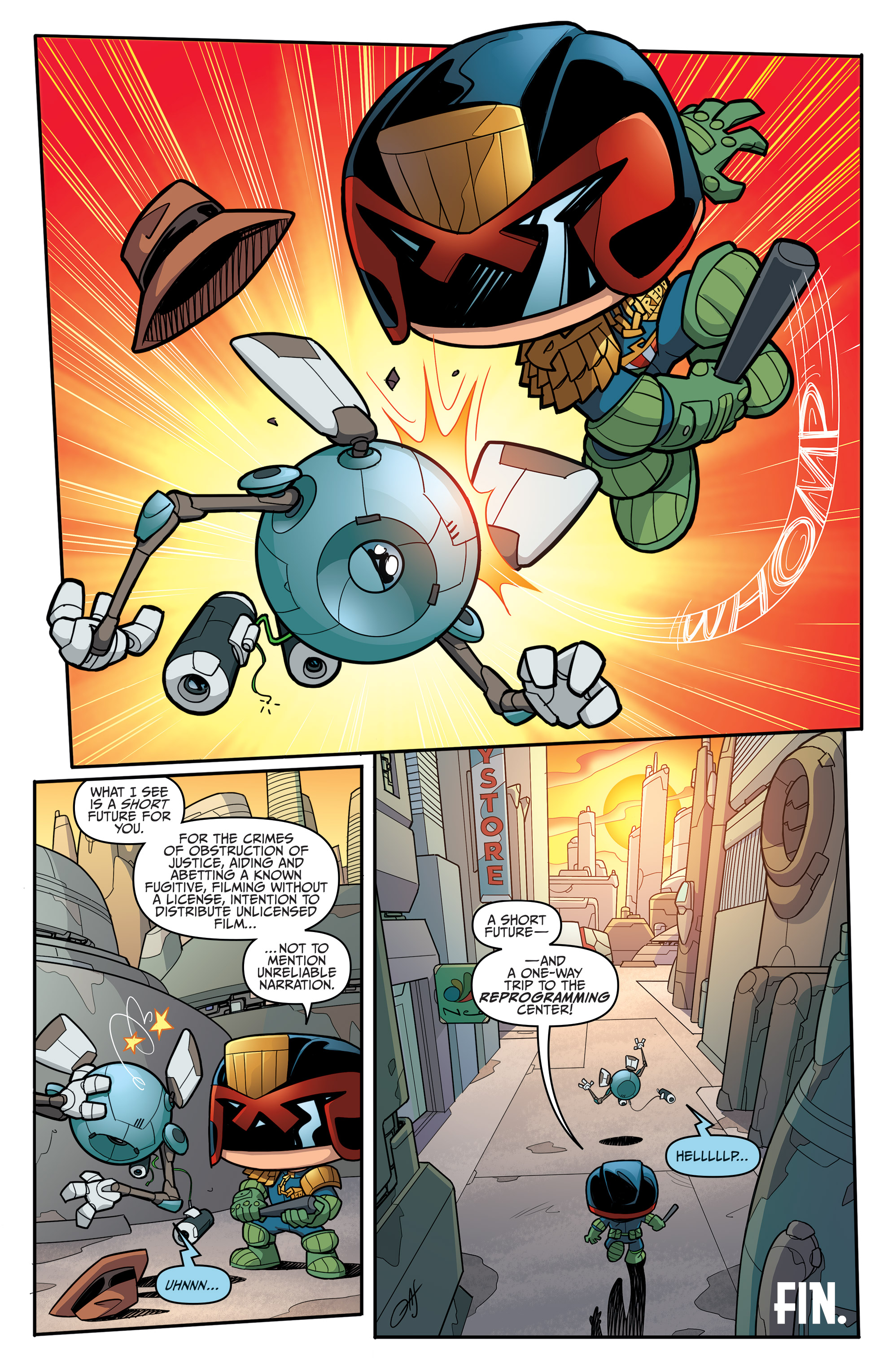 Judge Dredd Funko Universe (2017): Chapter 1 - Page 10