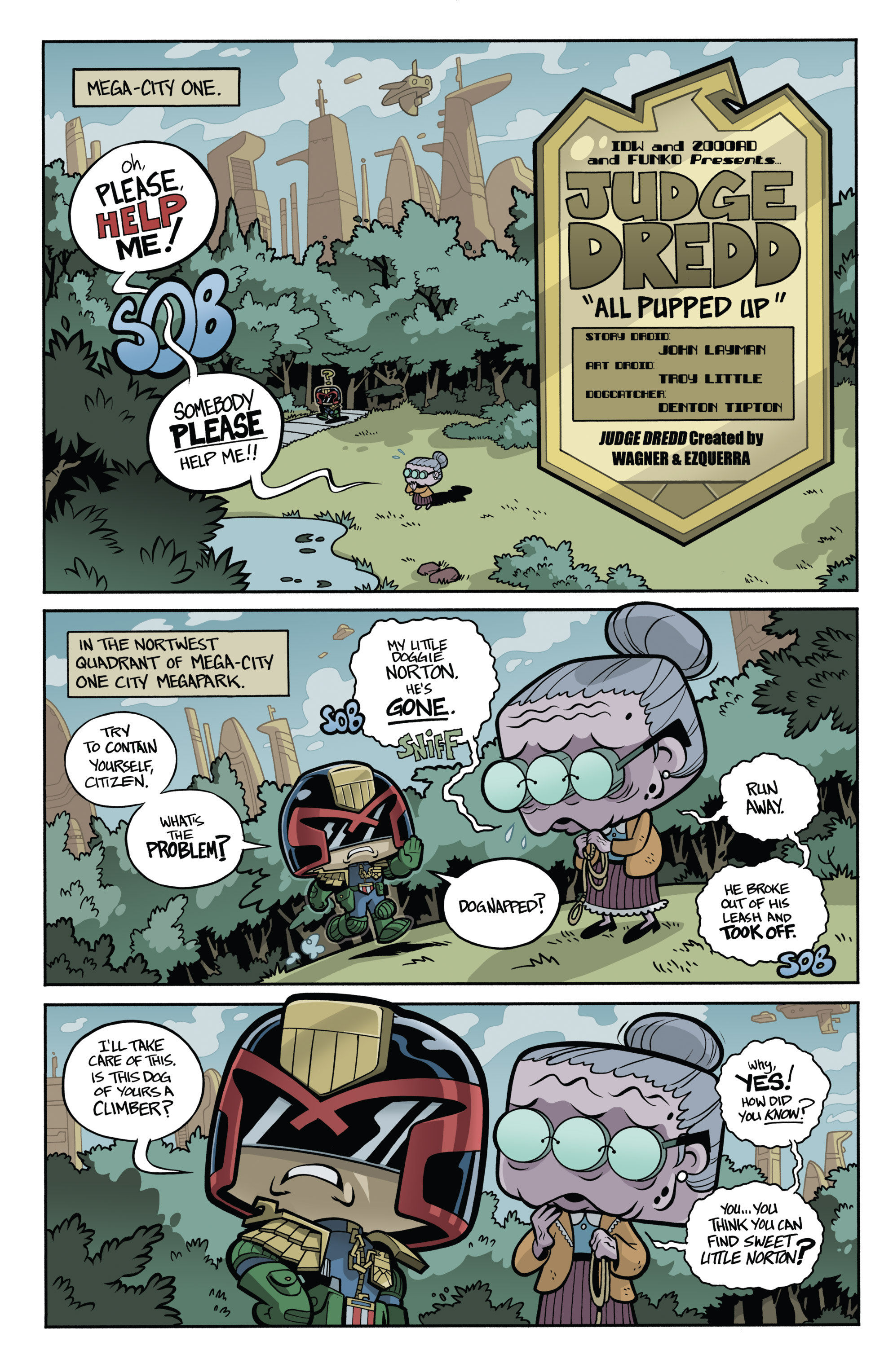 Judge Dredd Funko Universe (2017): Chapter 1 - Page 11