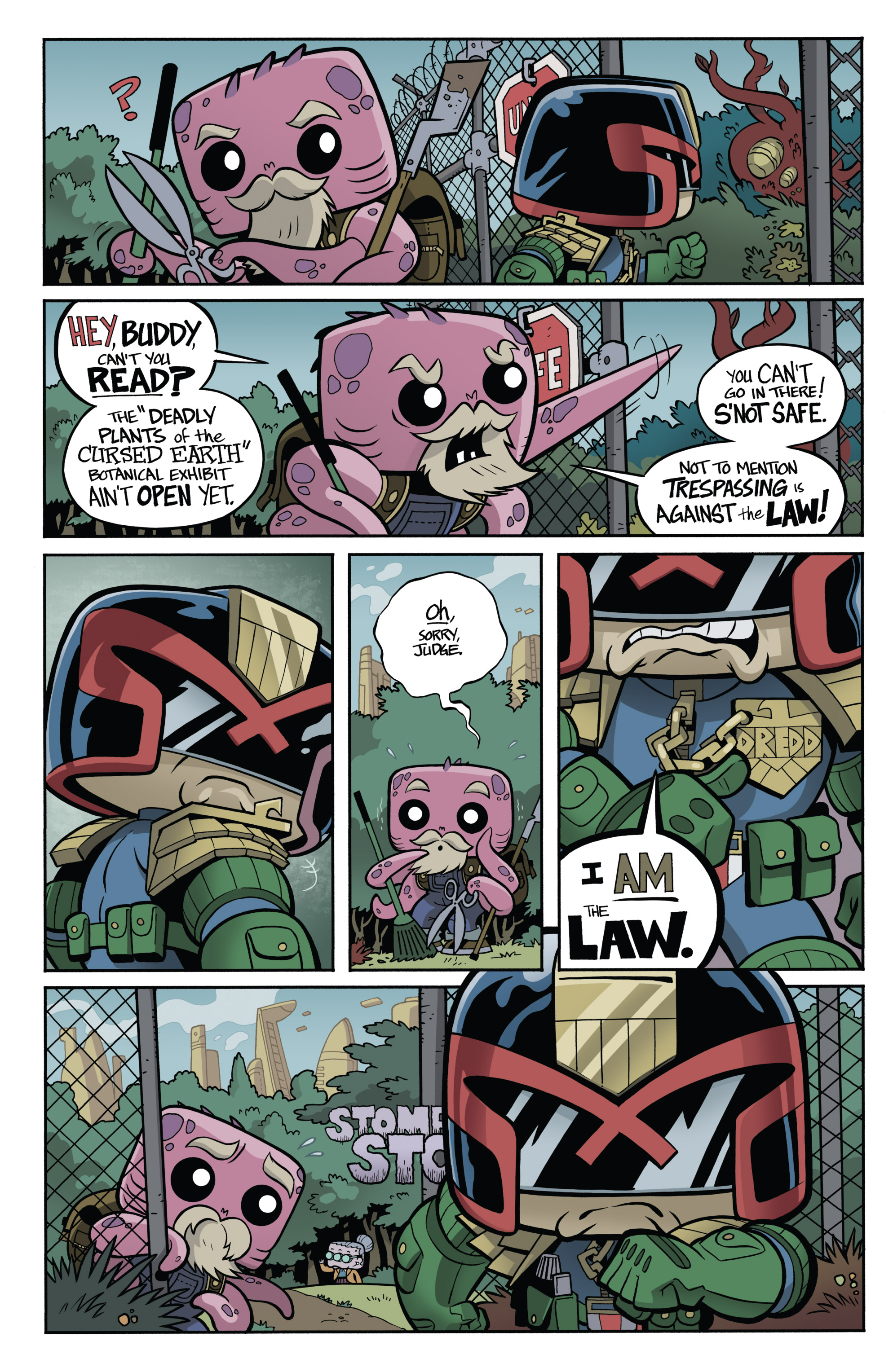 Judge Dredd Funko Universe (2017): Chapter 1 - Page 13