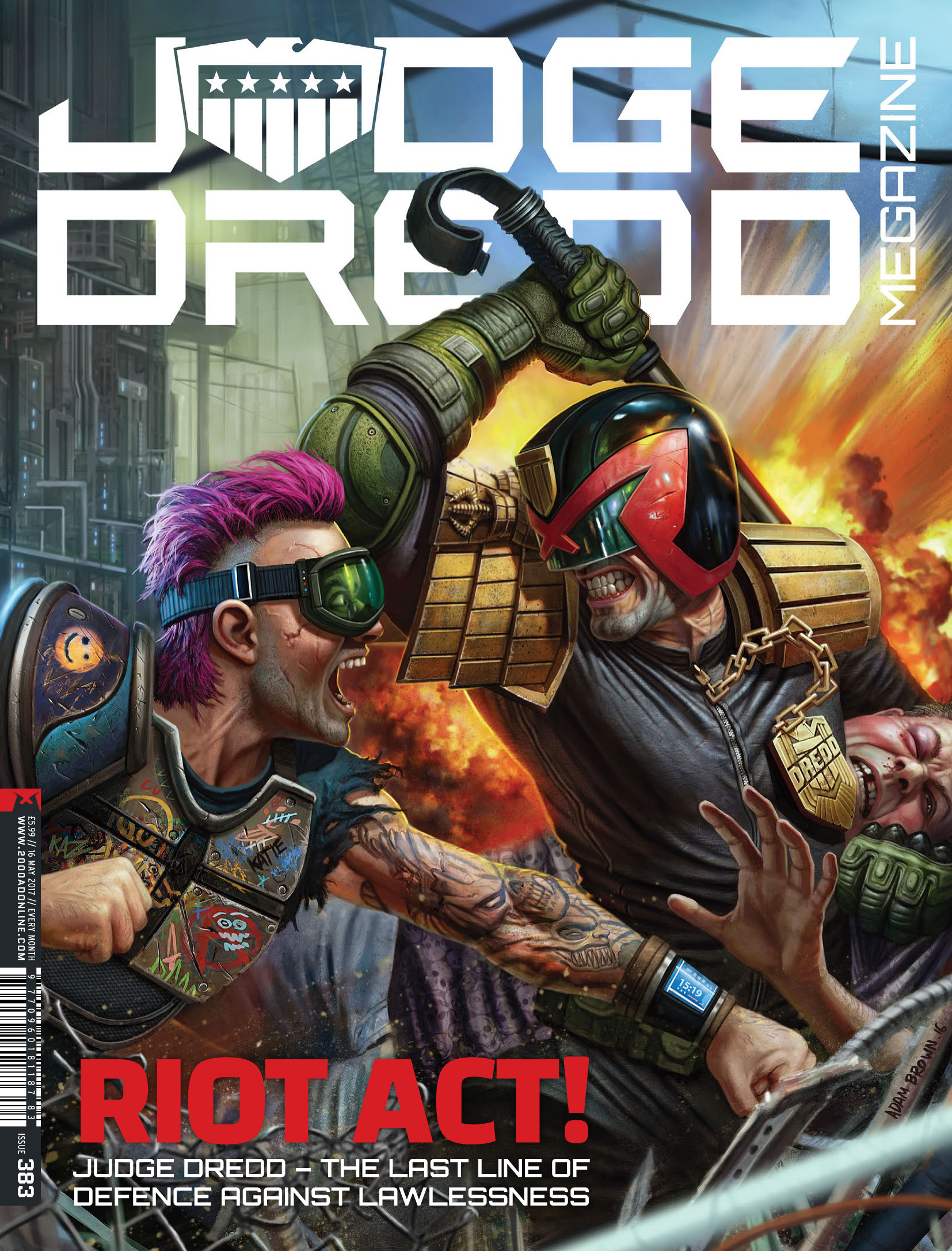 Judge Dredd Megazine (2003-): Chapter 383 - Page 1
