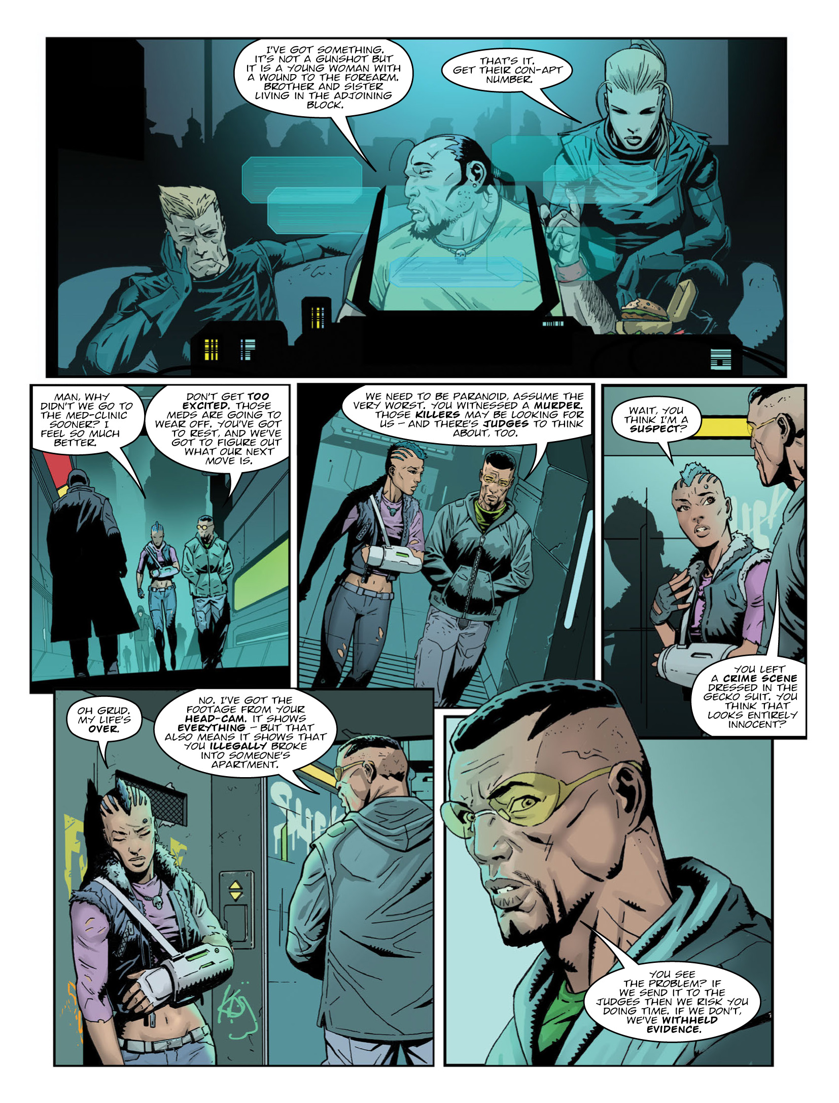 Judge Dredd Megazine (2003-): Chapter 384 - Page 8