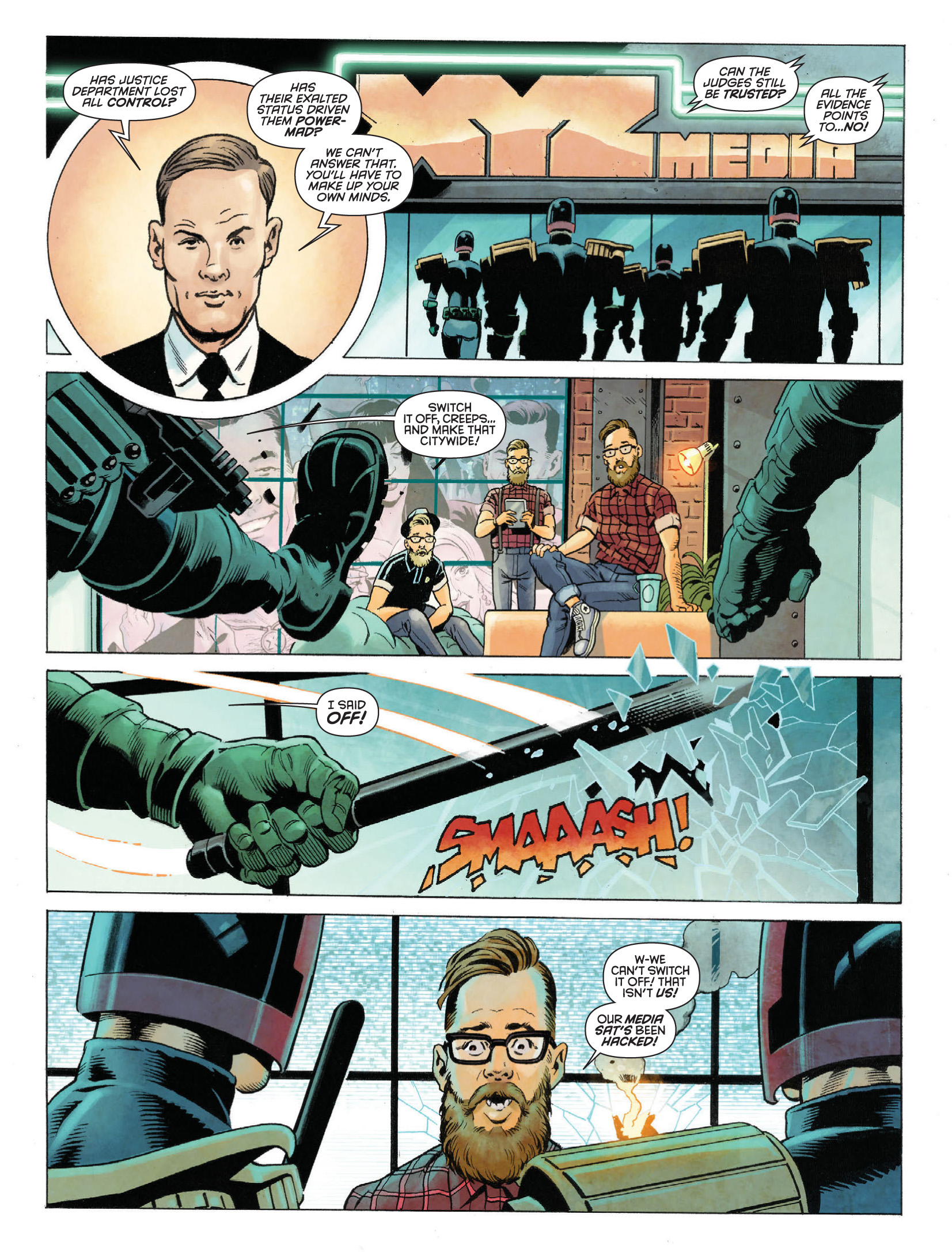 Judge Dredd Megazine (2003-): Chapter 388 - Page 17