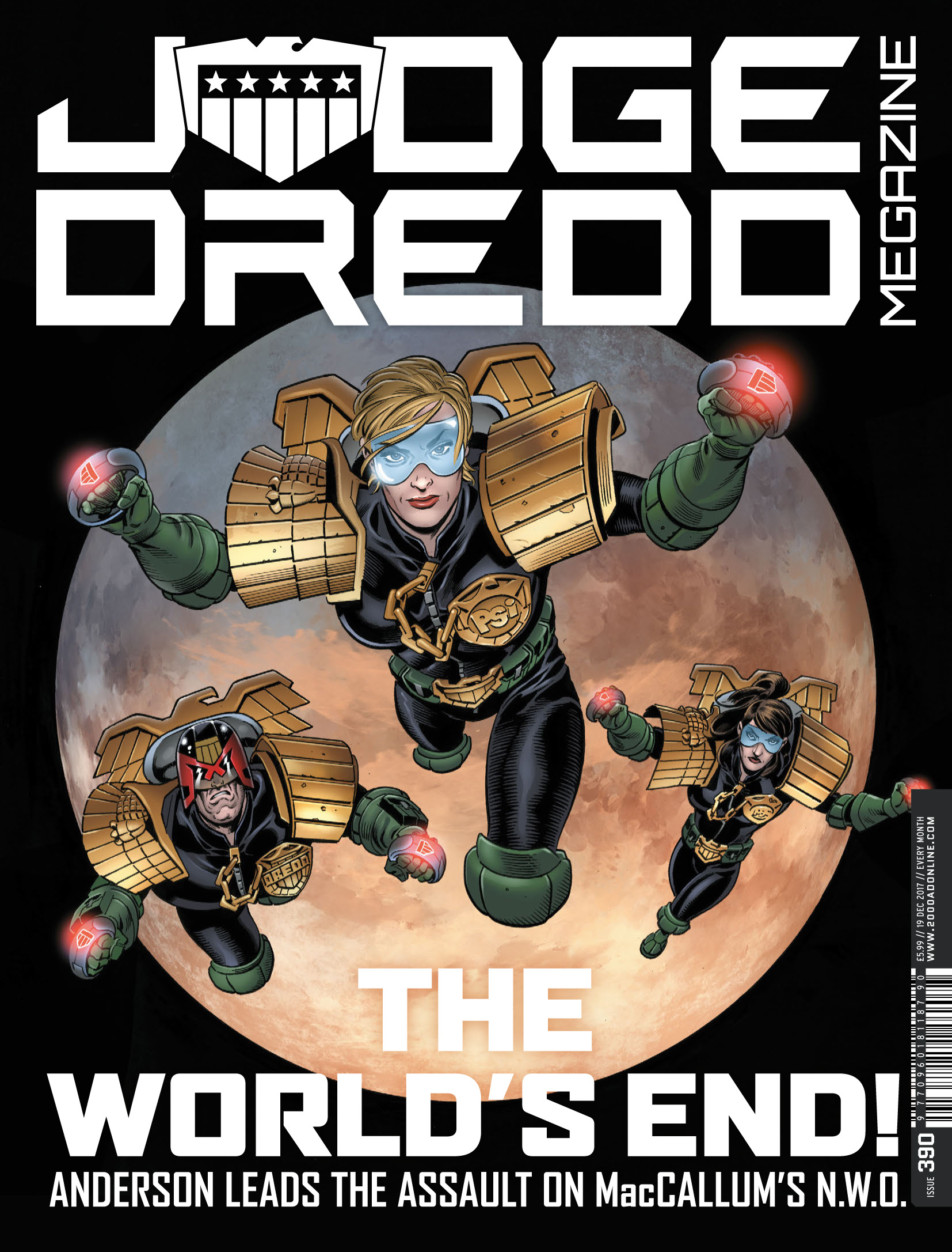 Judge Dredd Megazine (2003-): Chapter 390 - Page 1
