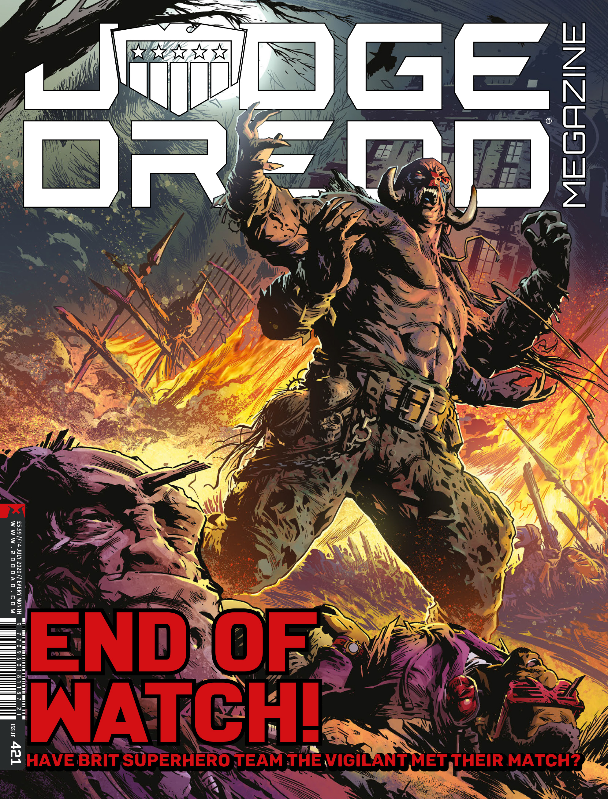 Judge Dredd Megazine (2003-): Chapter 421 - Page 1