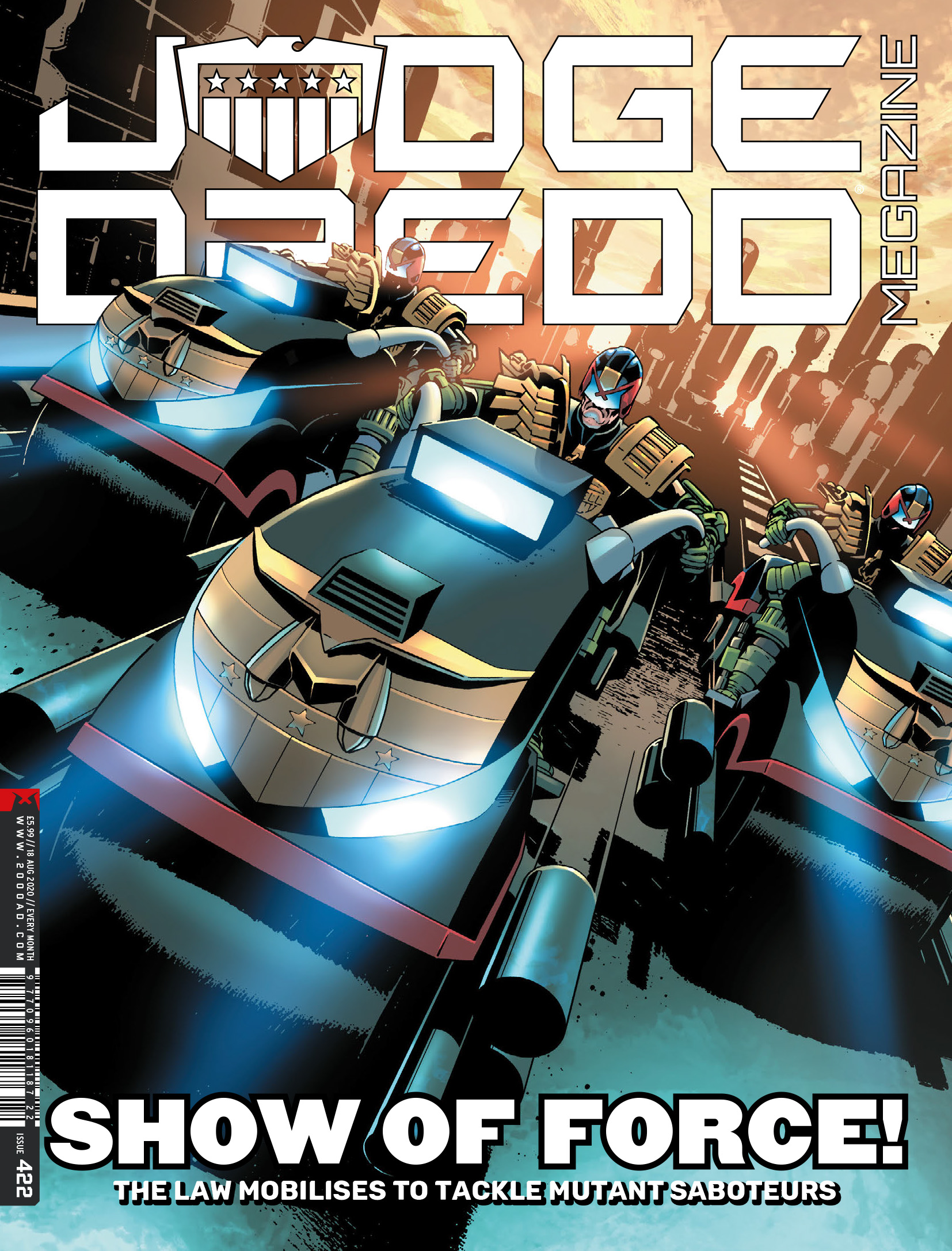 Judge Dredd Megazine (2003-): Chapter 422 - Page 1
