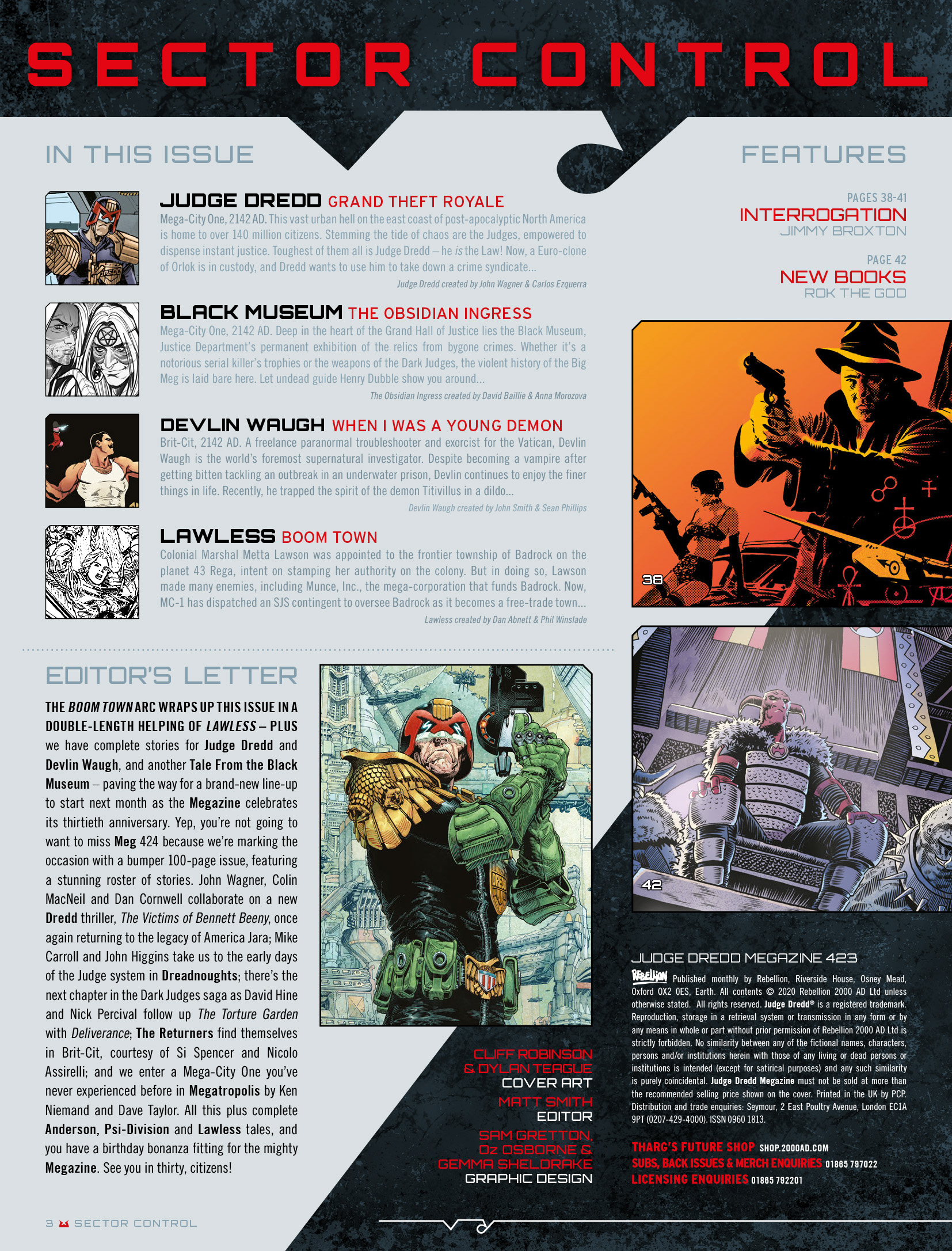 Judge Dredd Megazine (2003-): Chapter 423 - Page 3