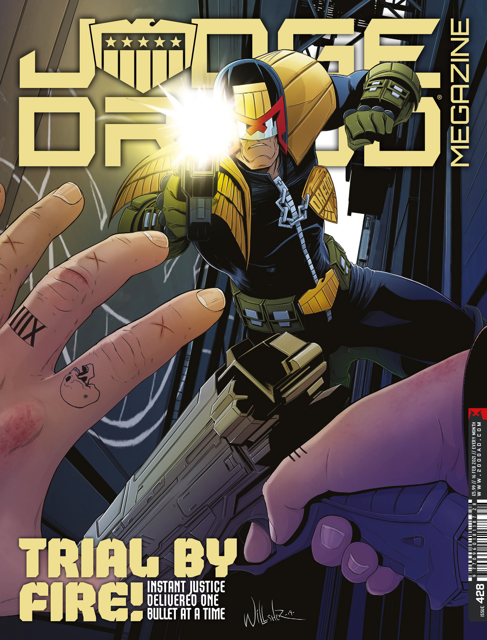 Judge Dredd Megazine (2003-): Chapter 428 - Page 1