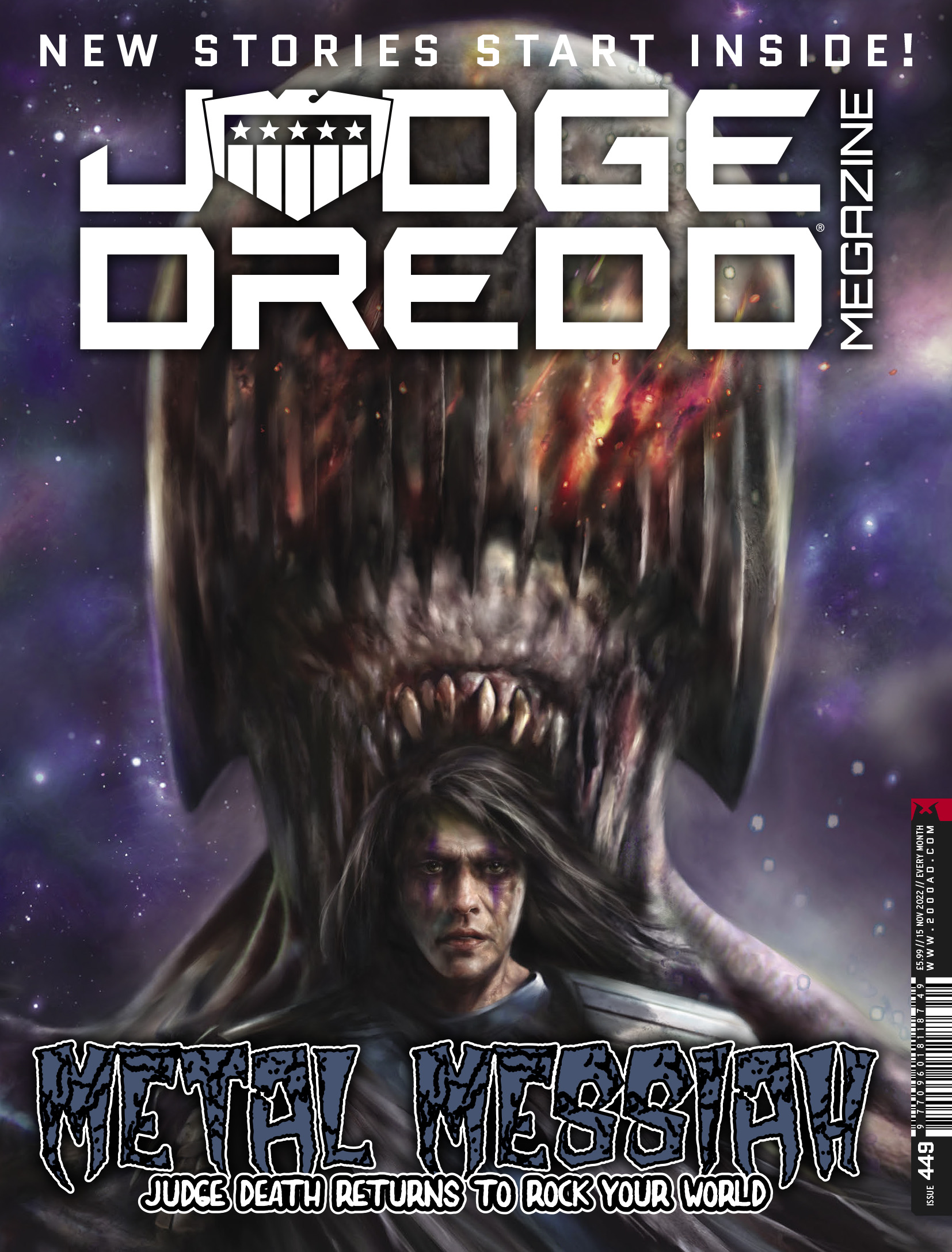 Judge Dredd Megazine (2003-): Chapter 449 - Page 1