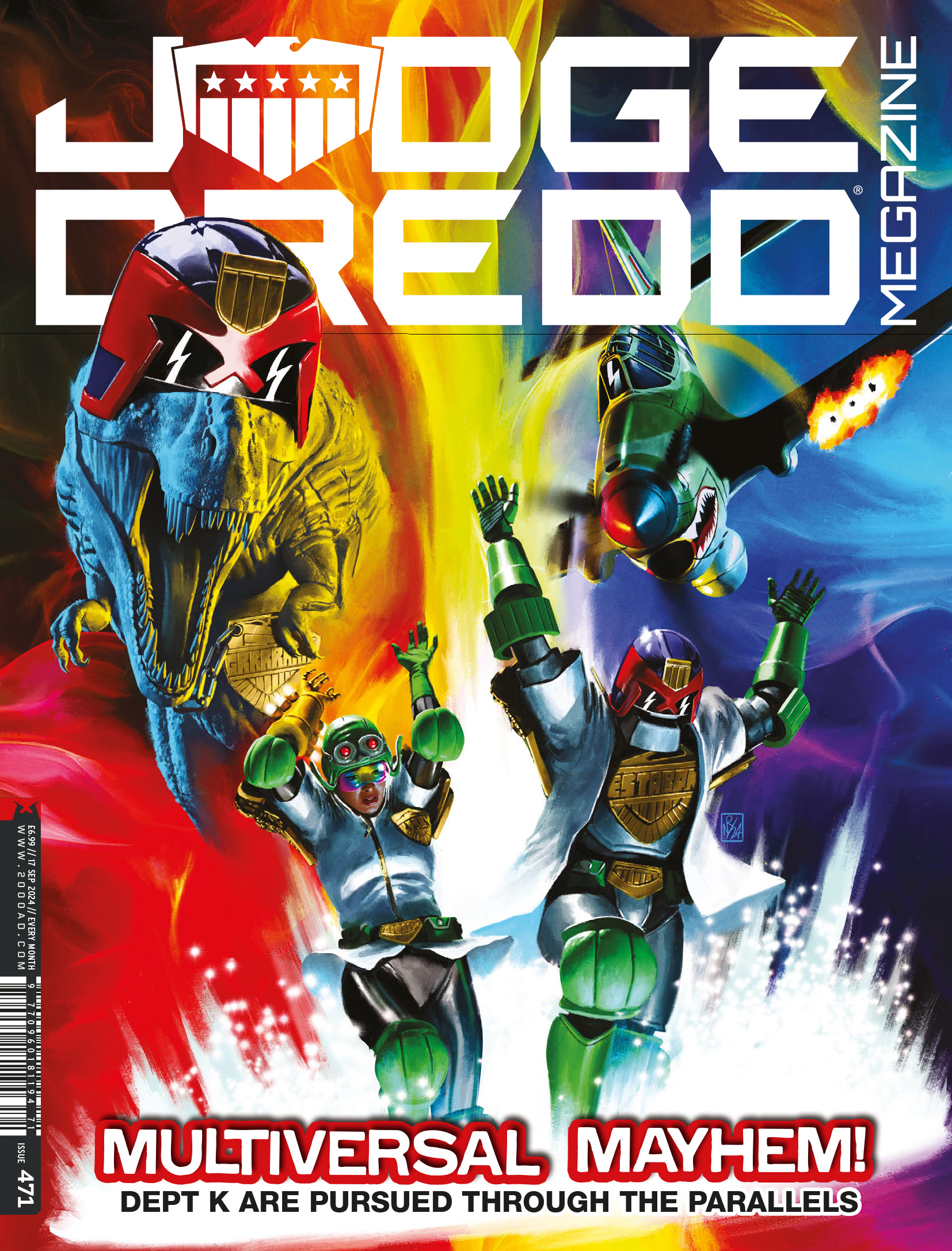 Judge Dredd Megazine (2003-): Chapter 471 - Page 1