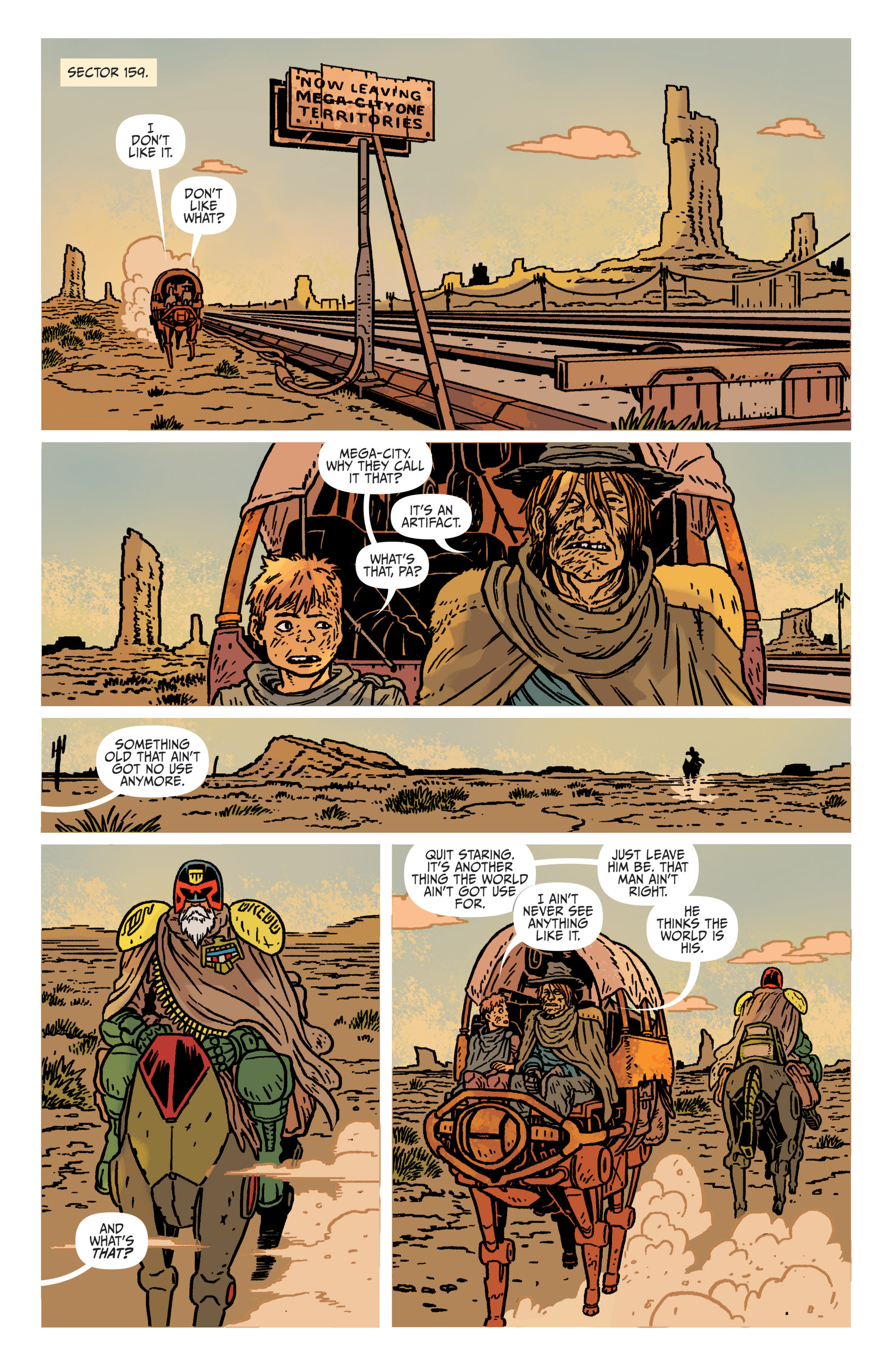 Judge Dredd: The Blessed Earth (2017): Chapter 1 - Page 5