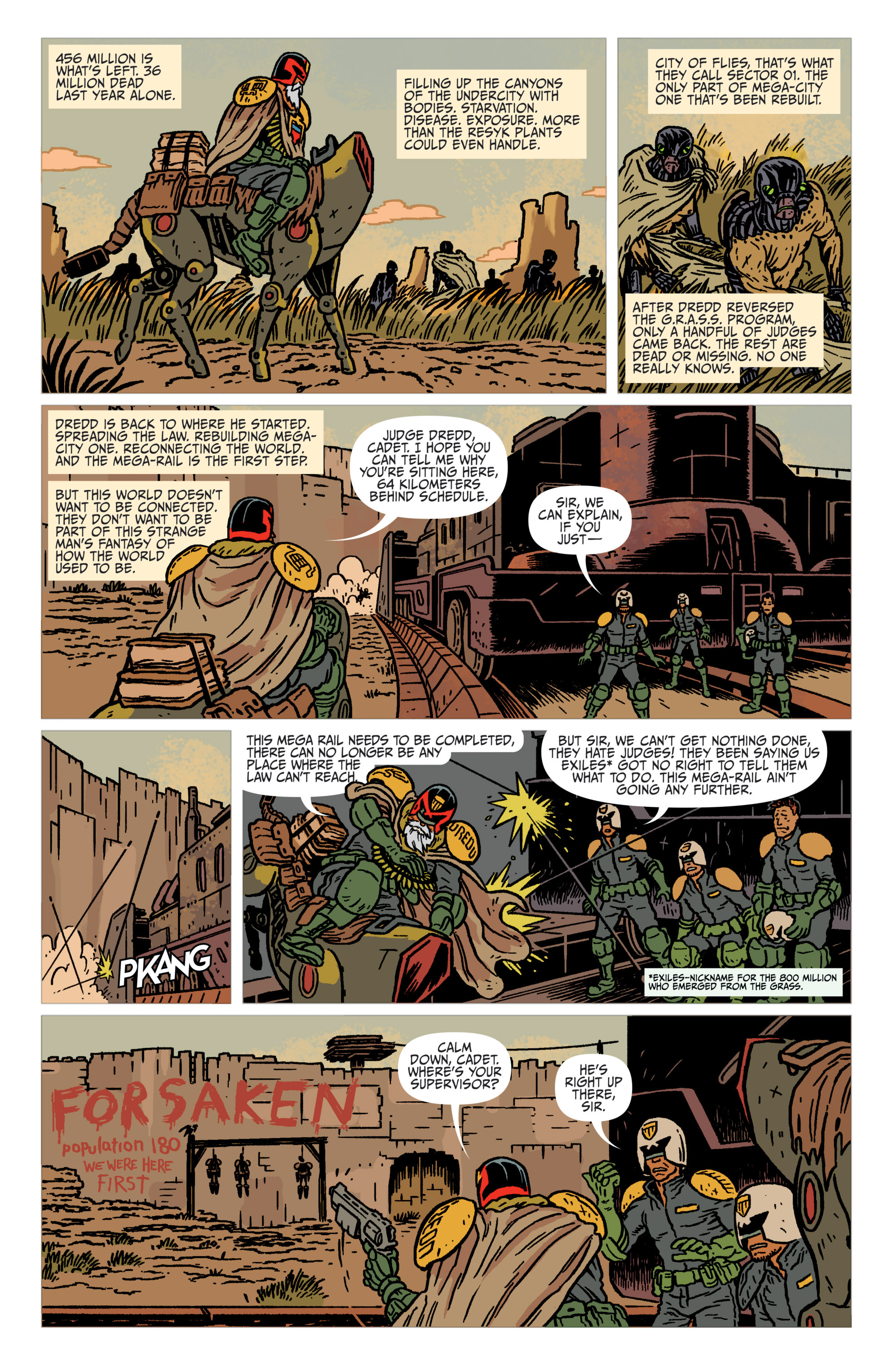 Judge Dredd: The Blessed Earth (2017): Chapter 1 - Page 6