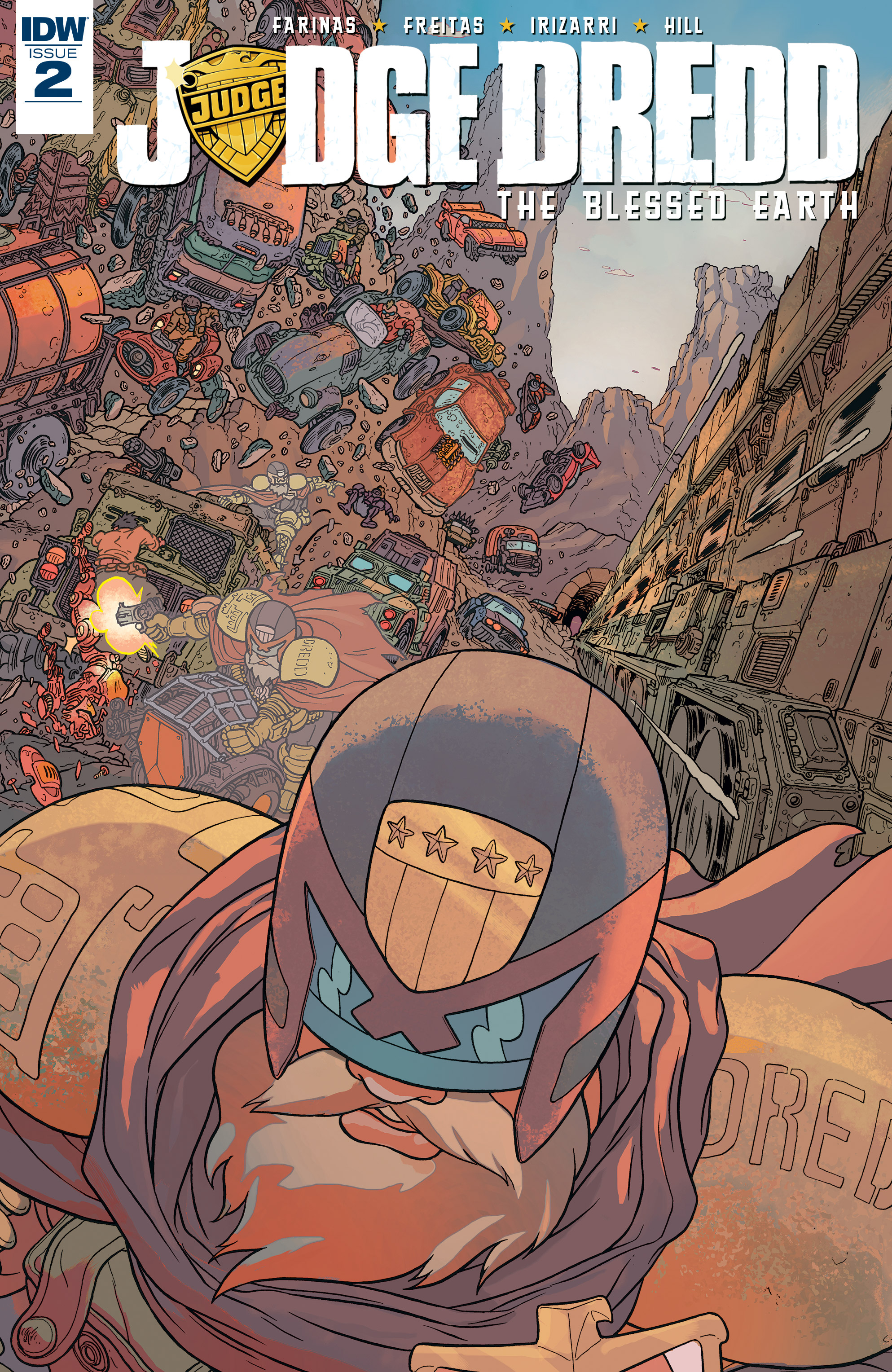 Judge Dredd: The Blessed Earth (2017): Chapter 2 - Page 1