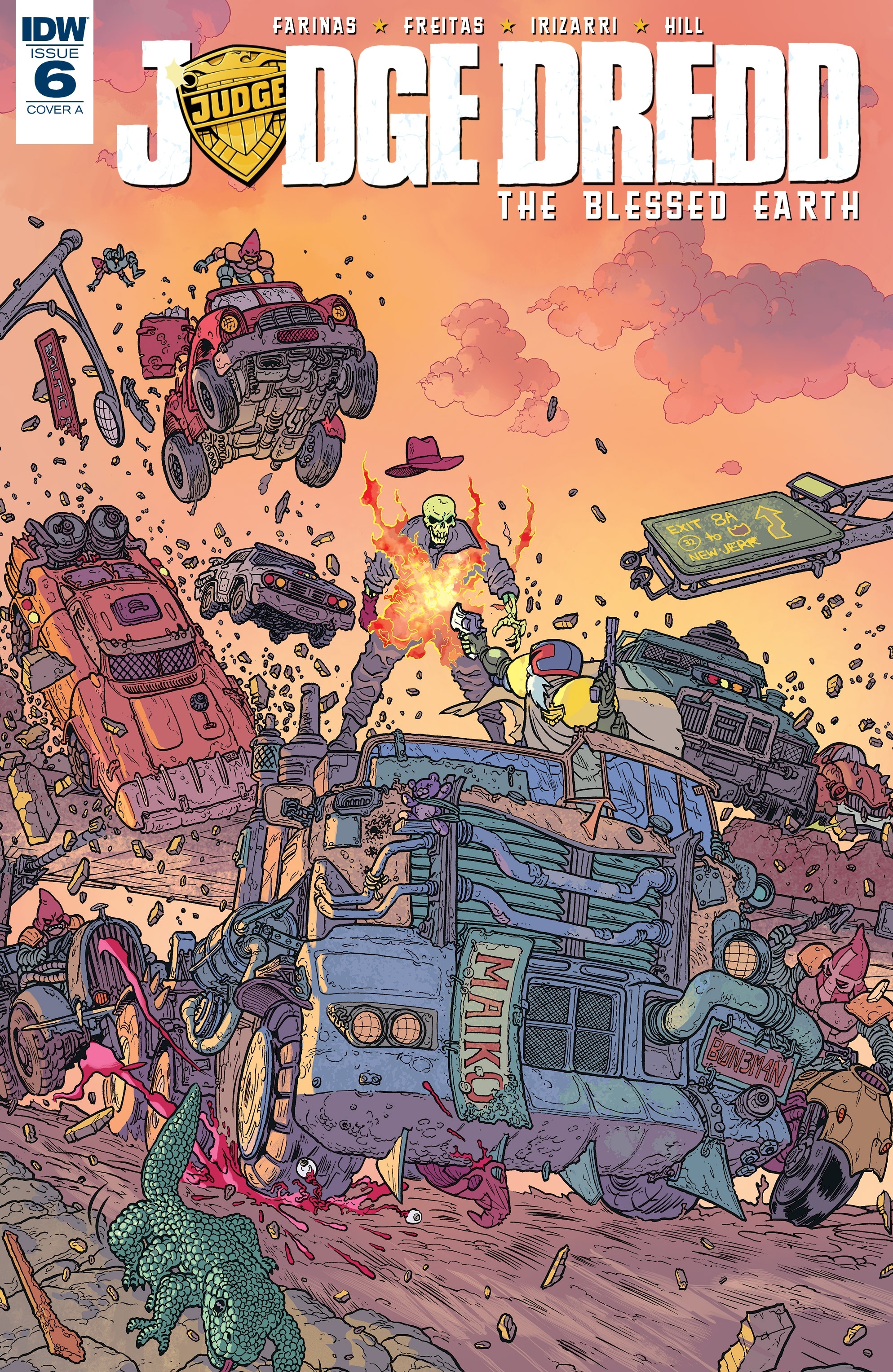 Judge Dredd: The Blessed Earth (2017): Chapter 6 - Page 1