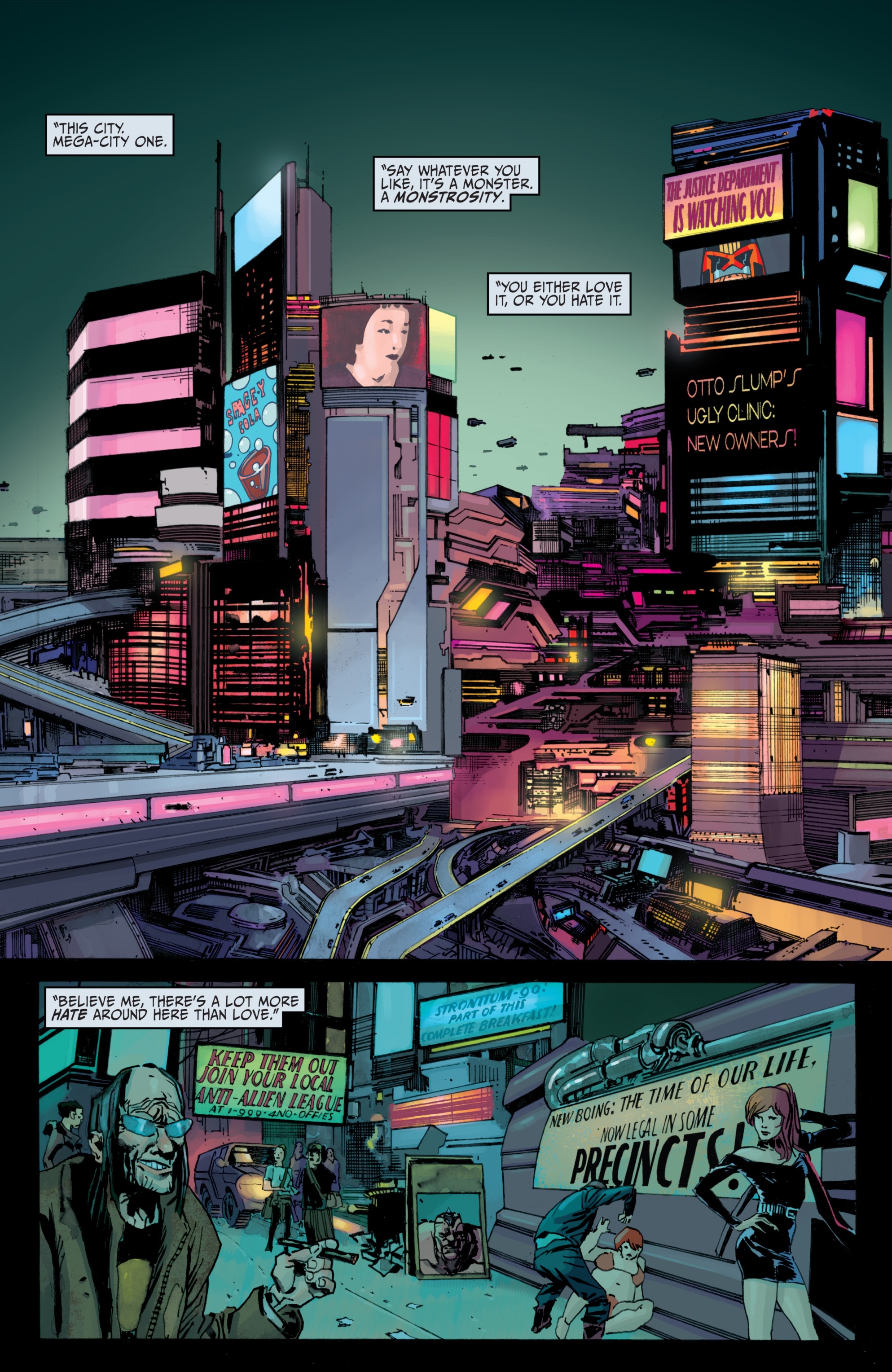 Judge Dredd: Toxic! (2018-): Chapter 1 - Page 3