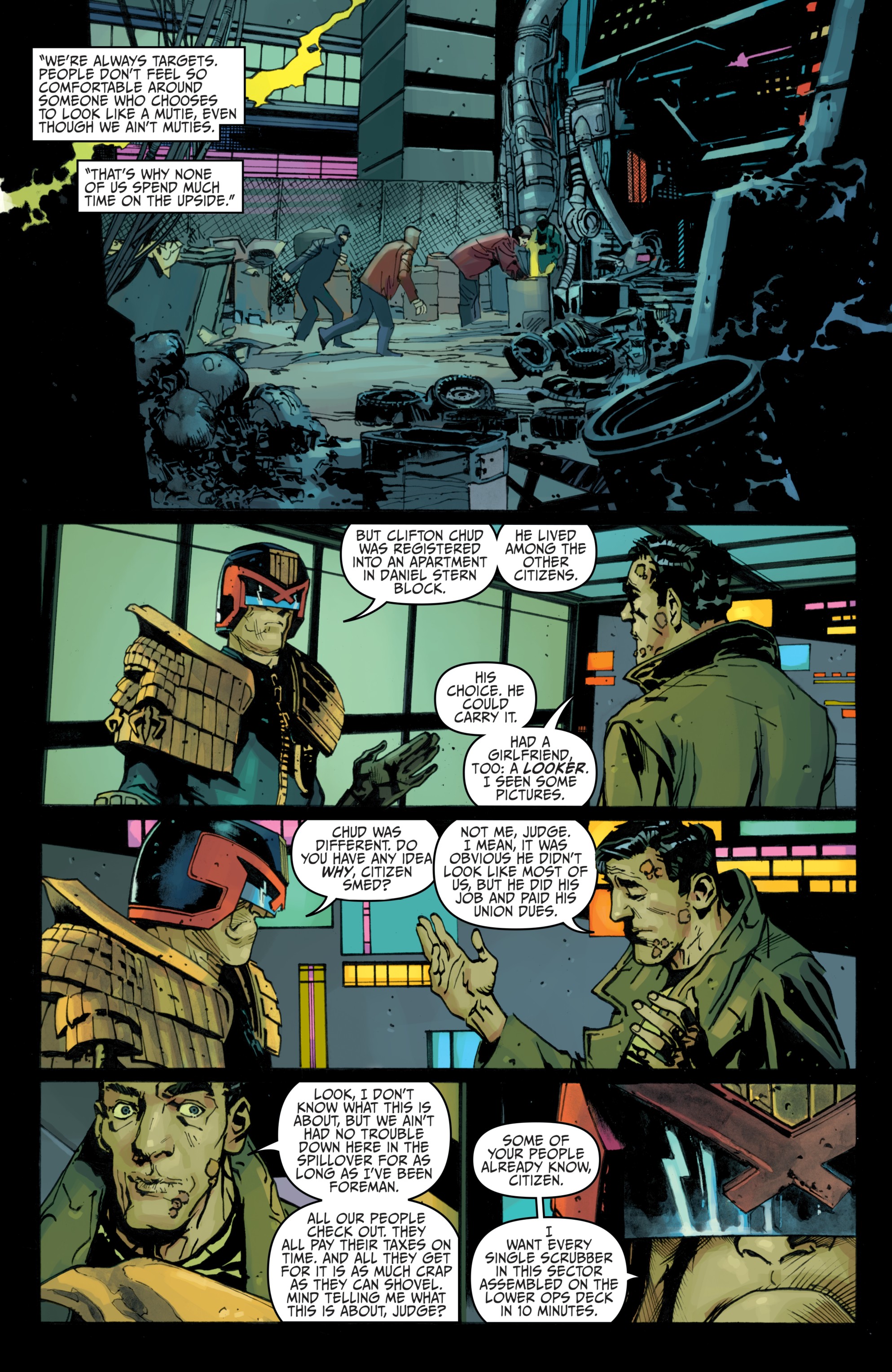 Judge Dredd: Toxic! (2018-): Chapter 1 - Page 10