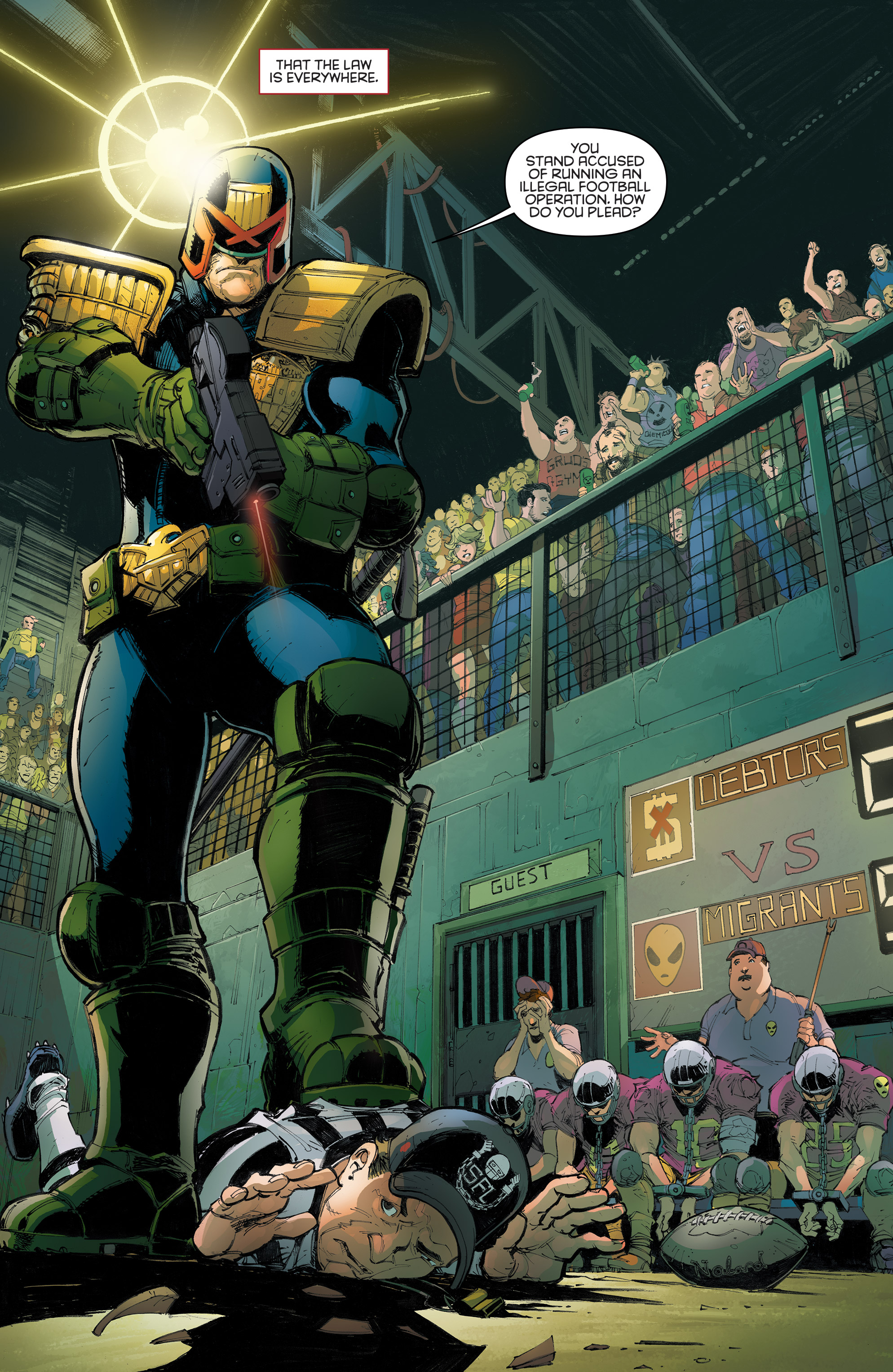 Judge Dredd: Under Siege (2018-): Chapter 1 - Page 4