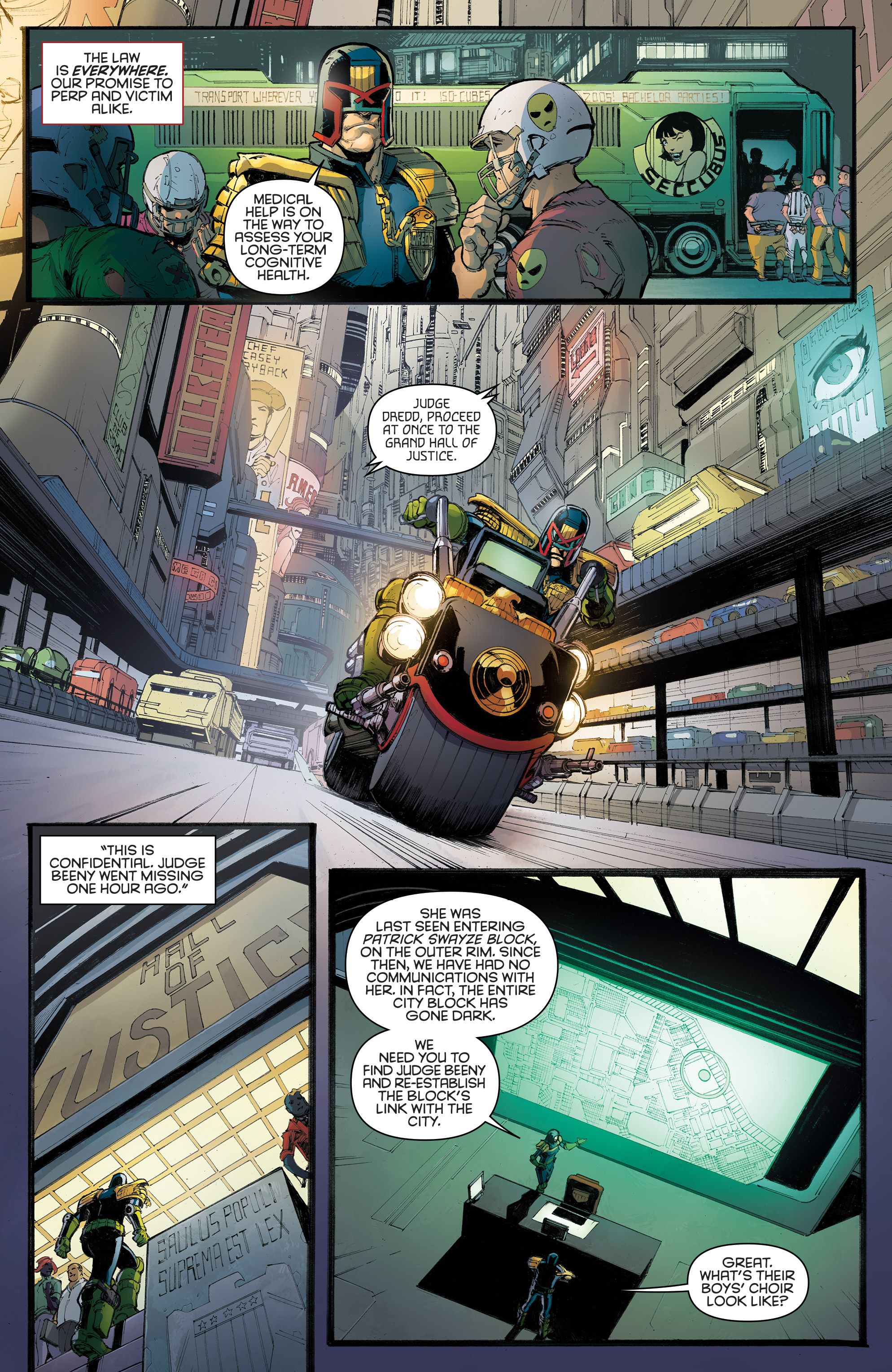 Judge Dredd: Under Siege (2018-): Chapter 1 - Page 5