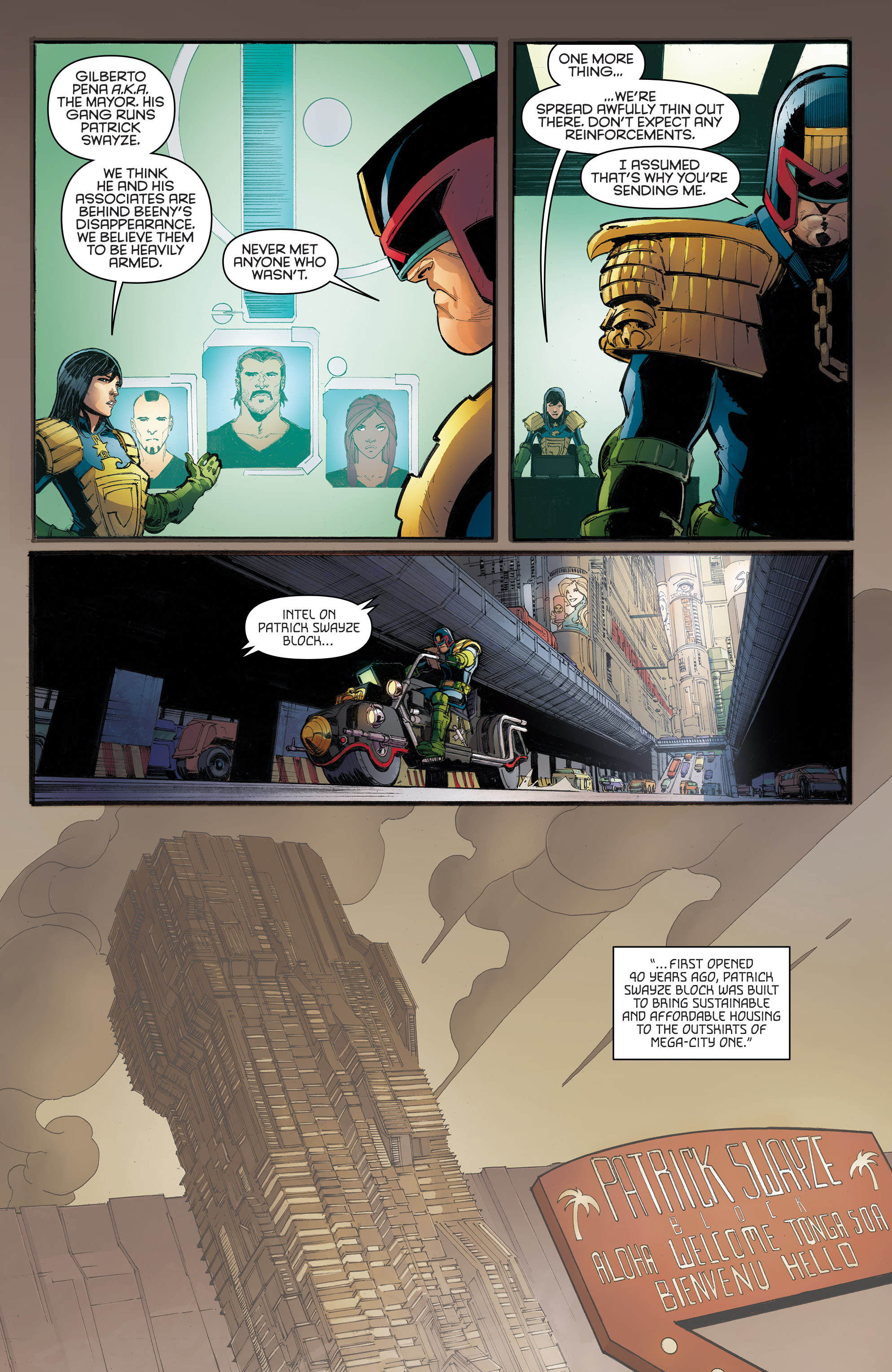 Judge Dredd: Under Siege (2018-): Chapter 1 - Page 6