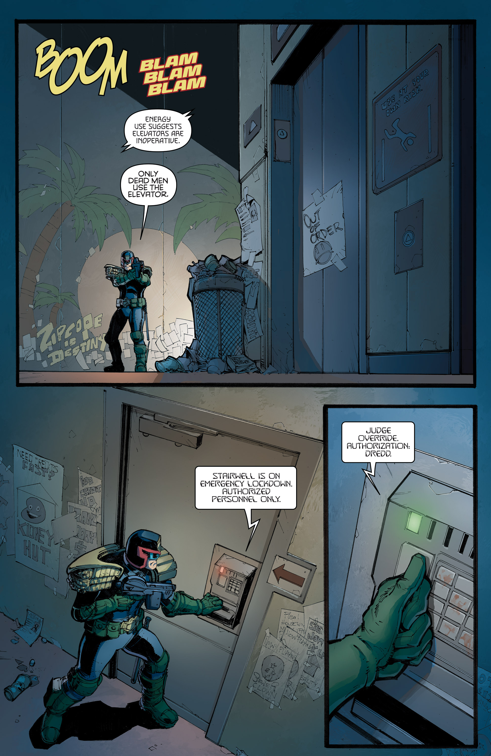 Judge Dredd: Under Siege (2018-): Chapter 1 - Page 9
