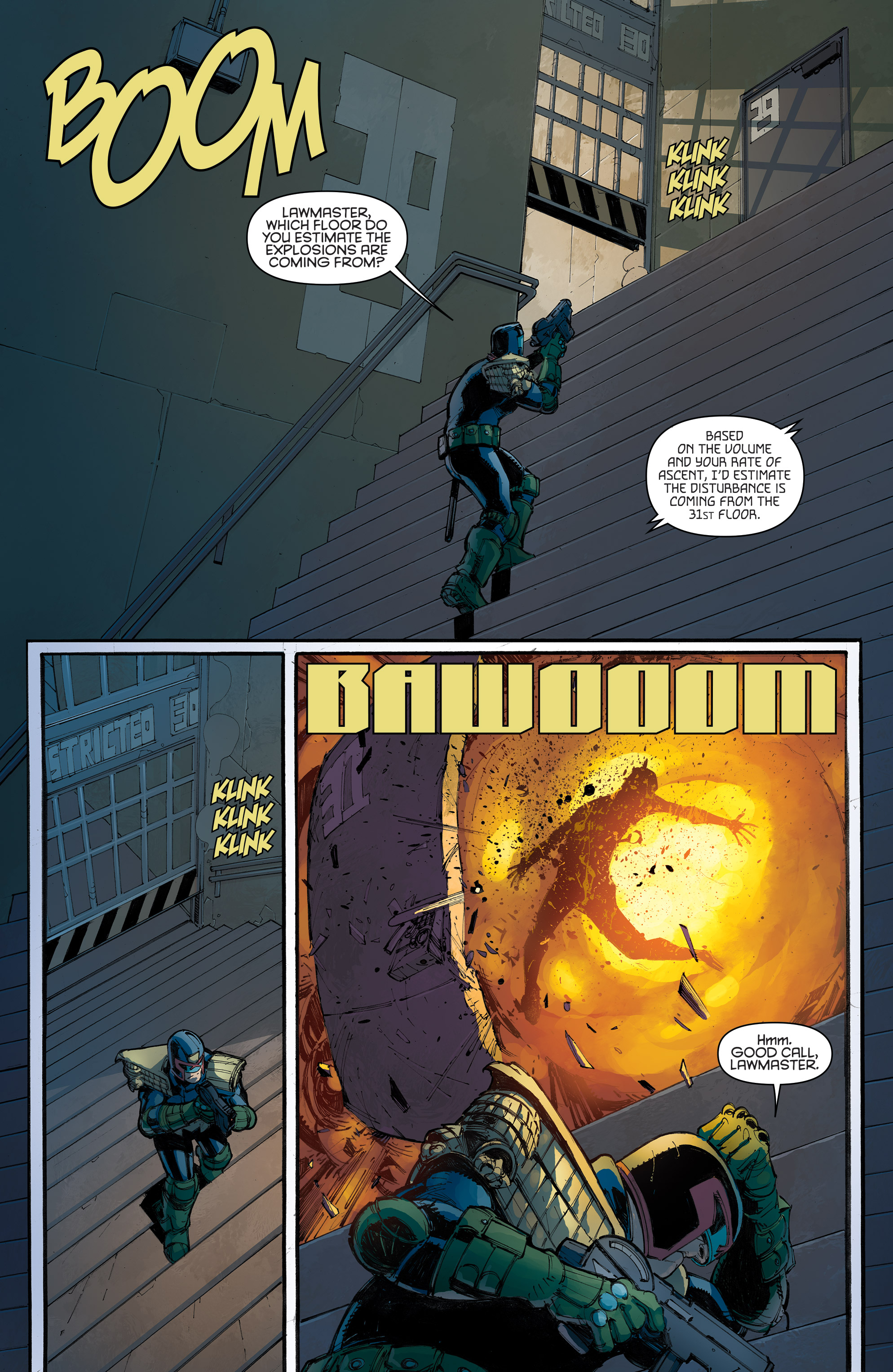 Judge Dredd: Under Siege (2018-): Chapter 1 - Page 10