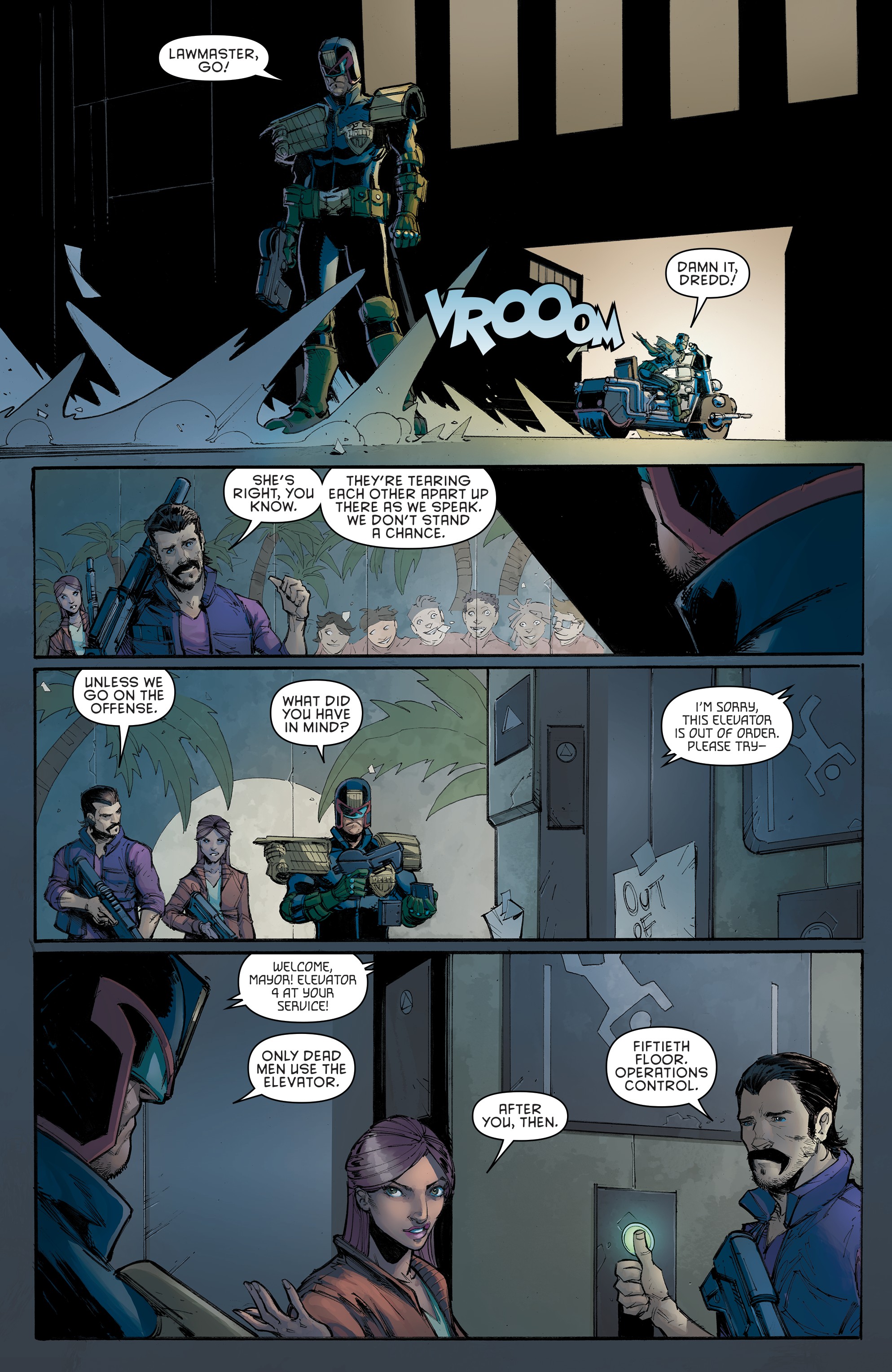 Judge Dredd: Under Siege (2018-): Chapter 4 - Page 5