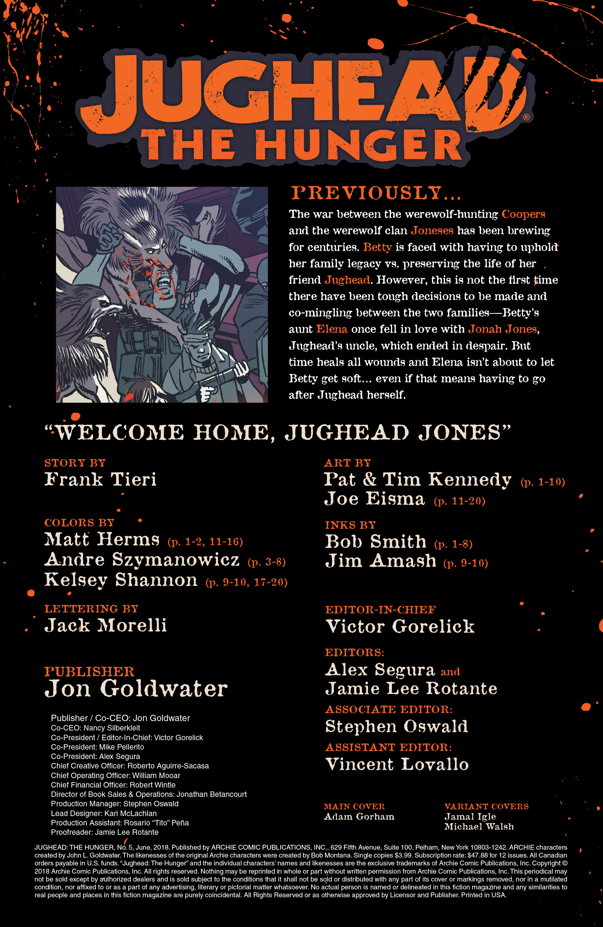 Jughead: the Hunger (2017): Chapter 5 - Page 2