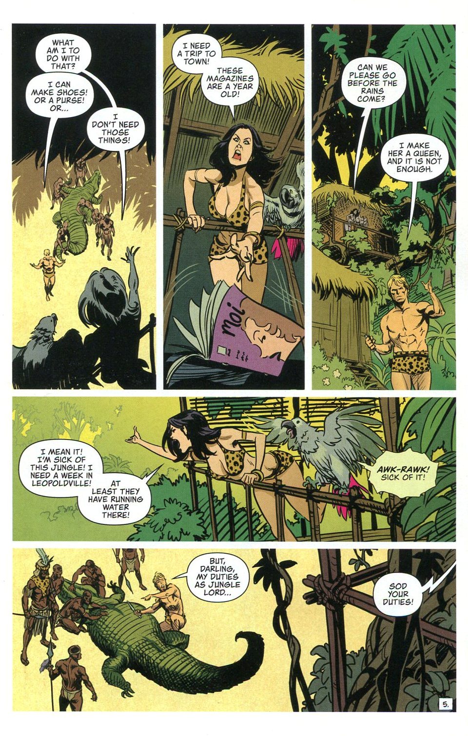 Jungle Comics (2019-): Chapter 1 - Page 7