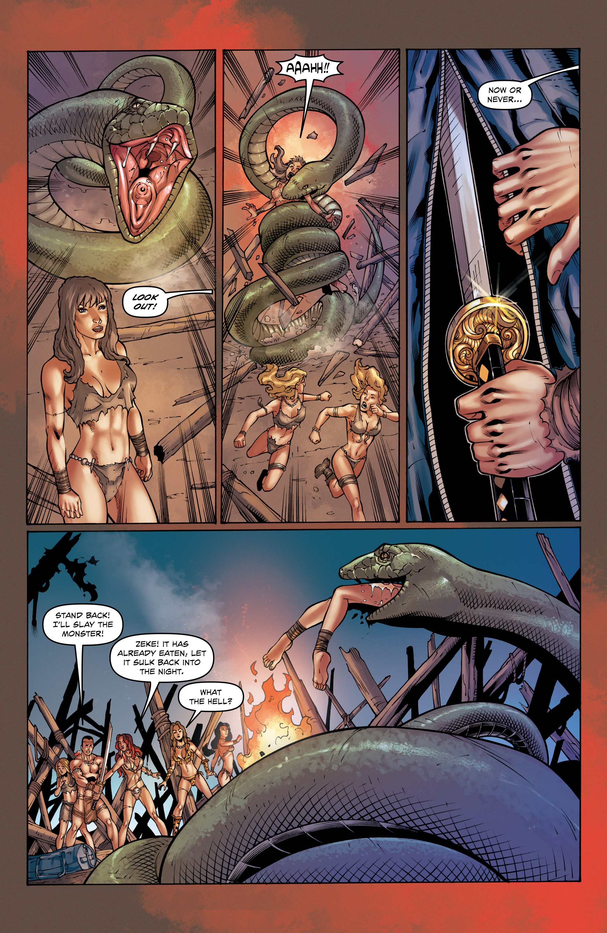 Jungle Fantasy: Survivors (ADULT): Chapter 1 - Page 9