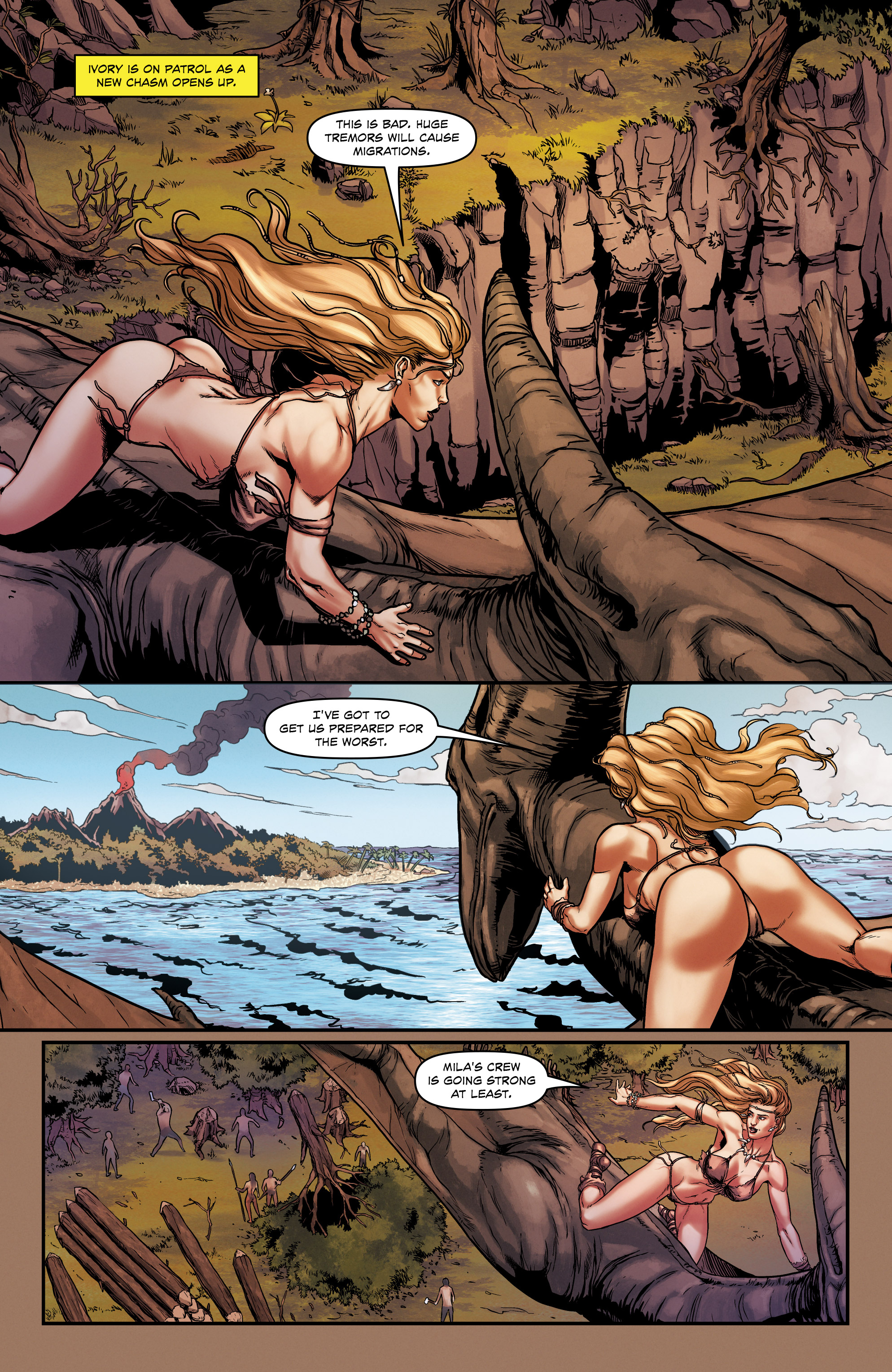 Jungle Fantasy: Survivors (ADULT): Chapter 1 - Page 13
