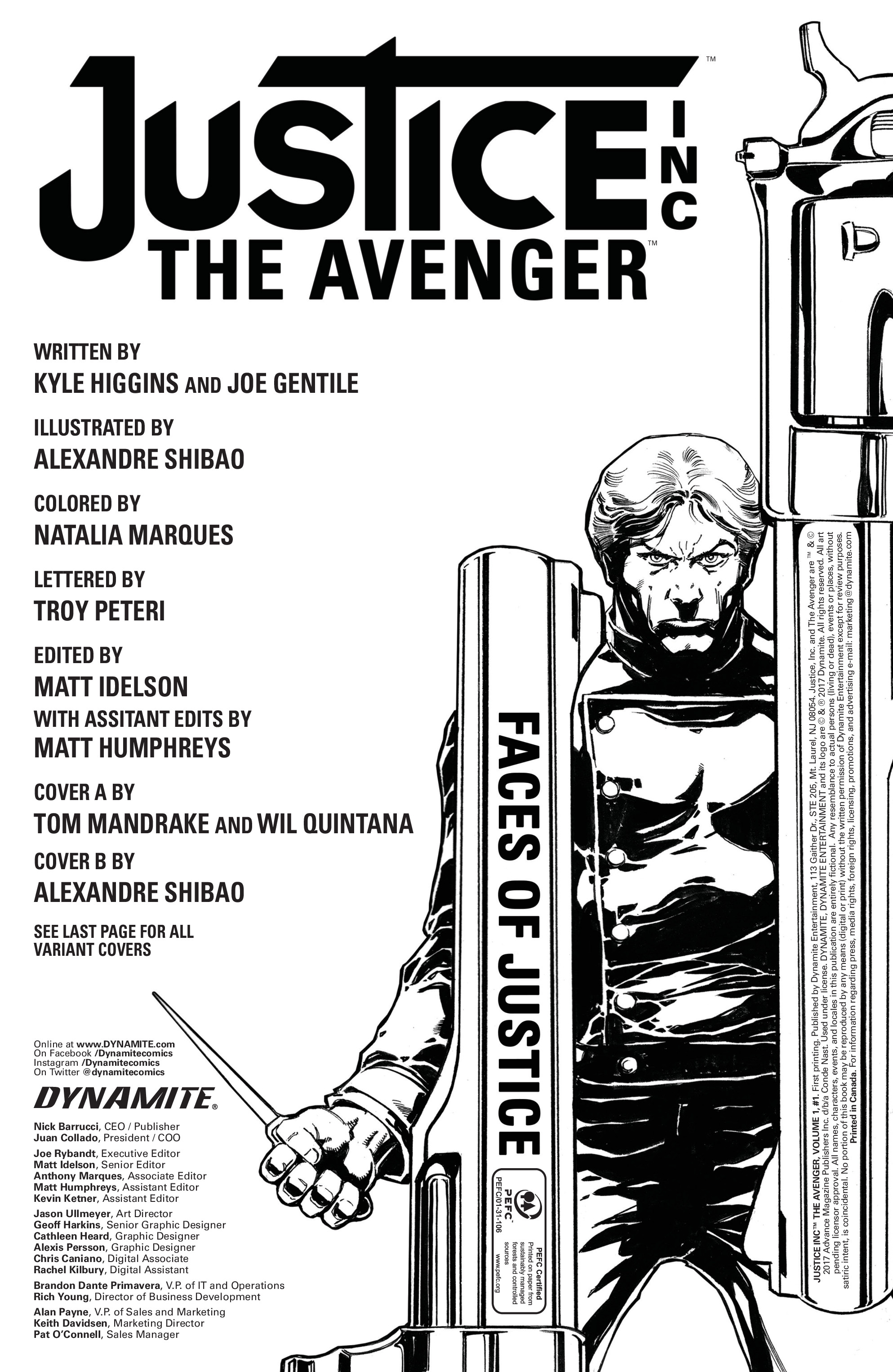 Justice Inc: The Avenger - Faces Of Justice (2017): Chapter 1 - Page 3