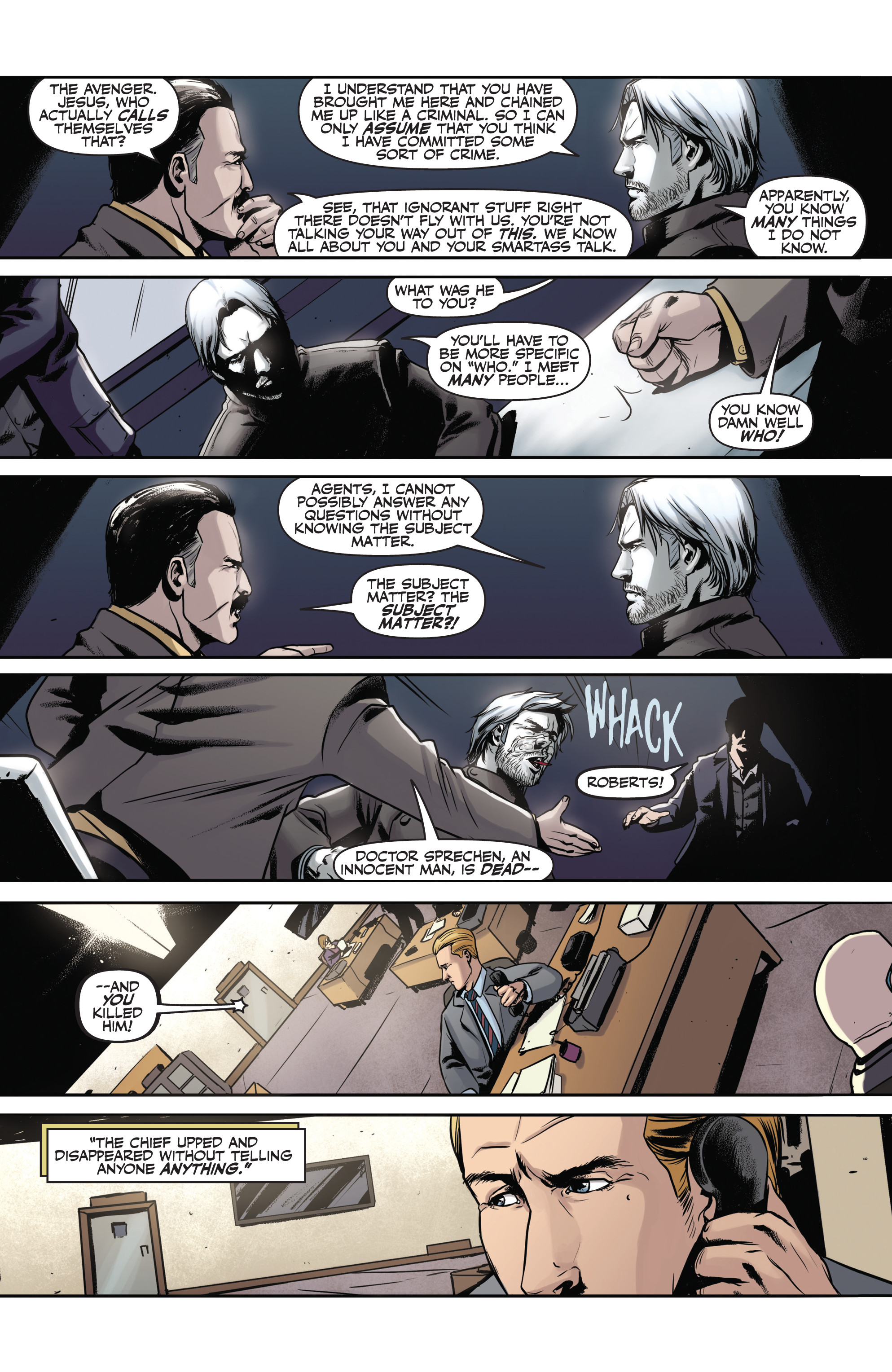 Justice Inc: The Avenger - Faces Of Justice (2017): Chapter 1 - Page 6