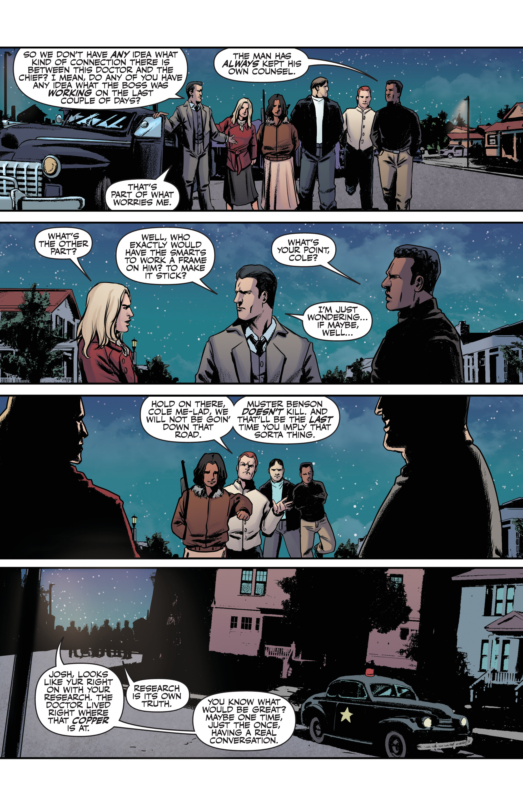 Justice Inc: The Avenger - Faces Of Justice (2017): Chapter 1 - Page 11