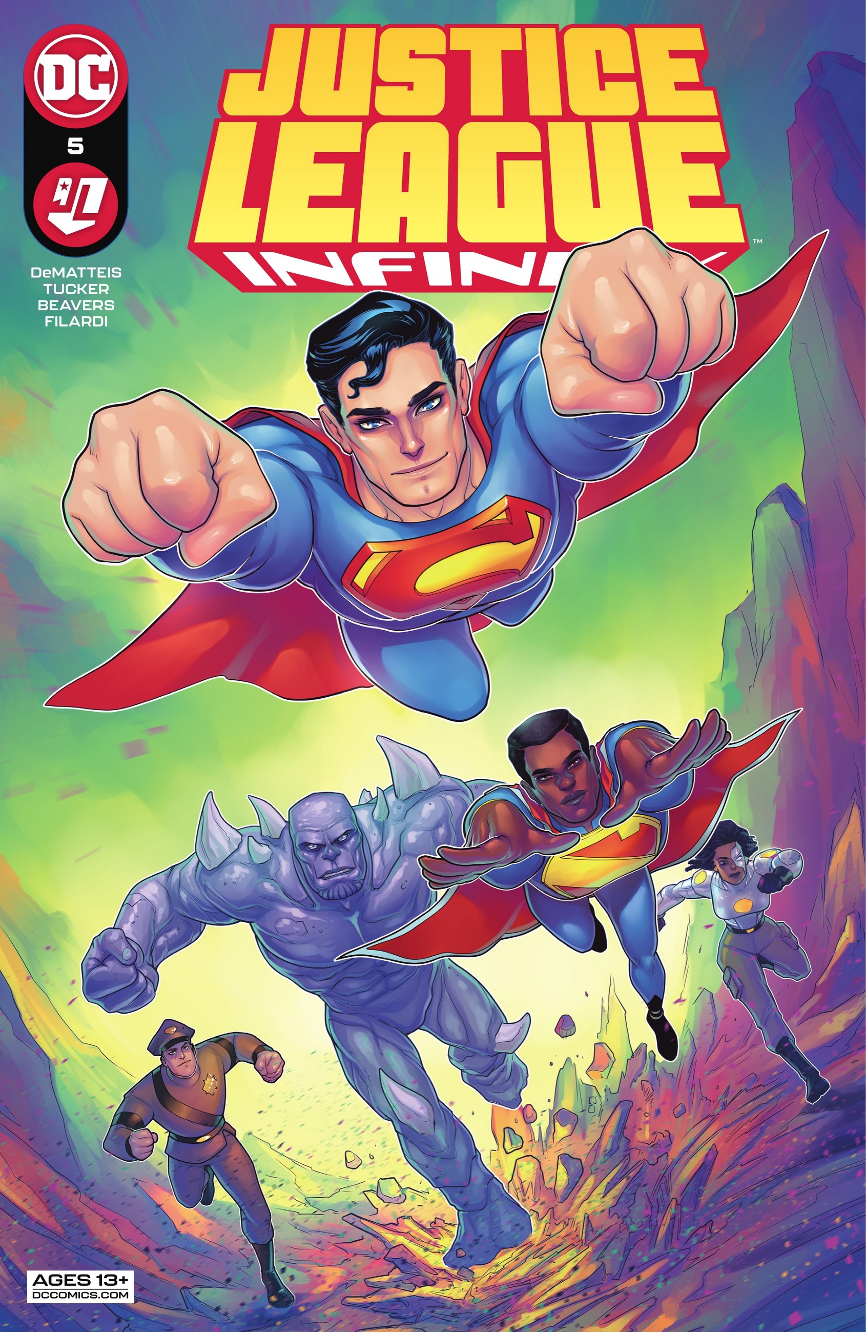 Justice League Infinity (2021-): Chapter 5 - Page 1