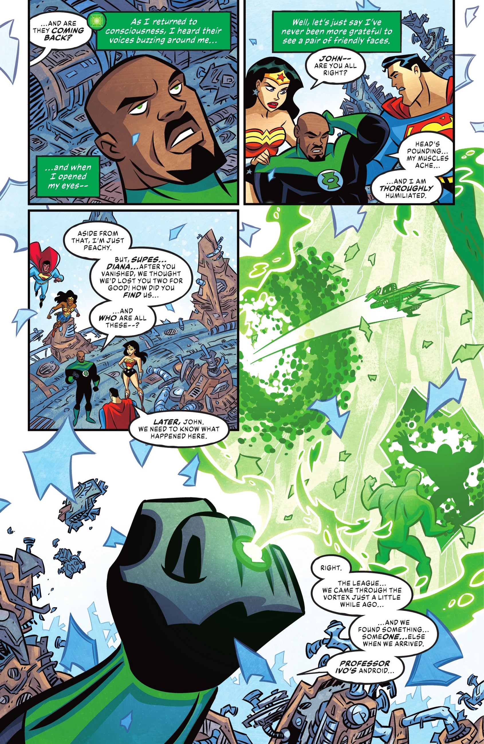 Justice League Infinity (2021-): Chapter 6 - Page 5