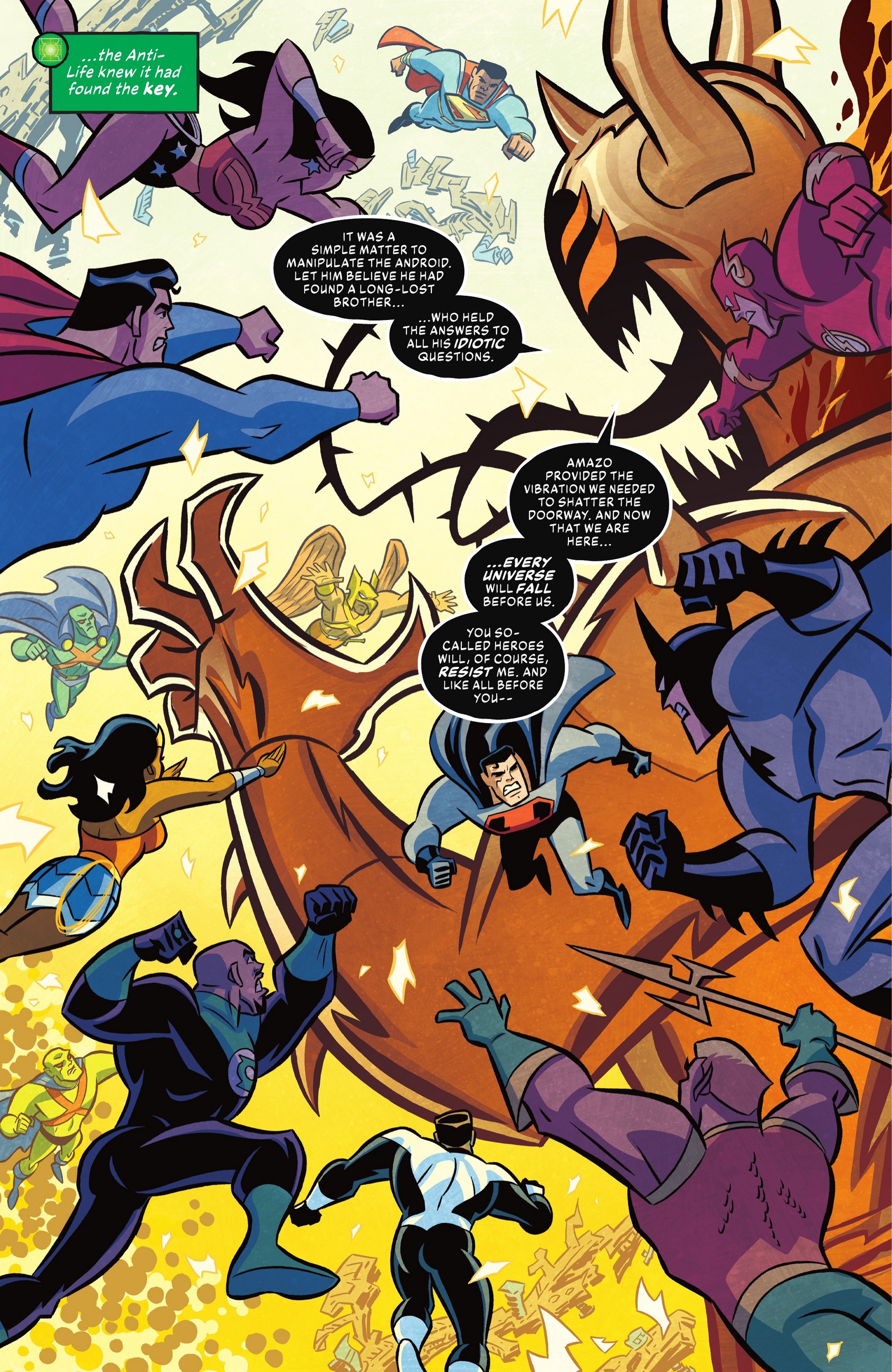 Justice League Infinity (2021-): Chapter 6 - Page 12