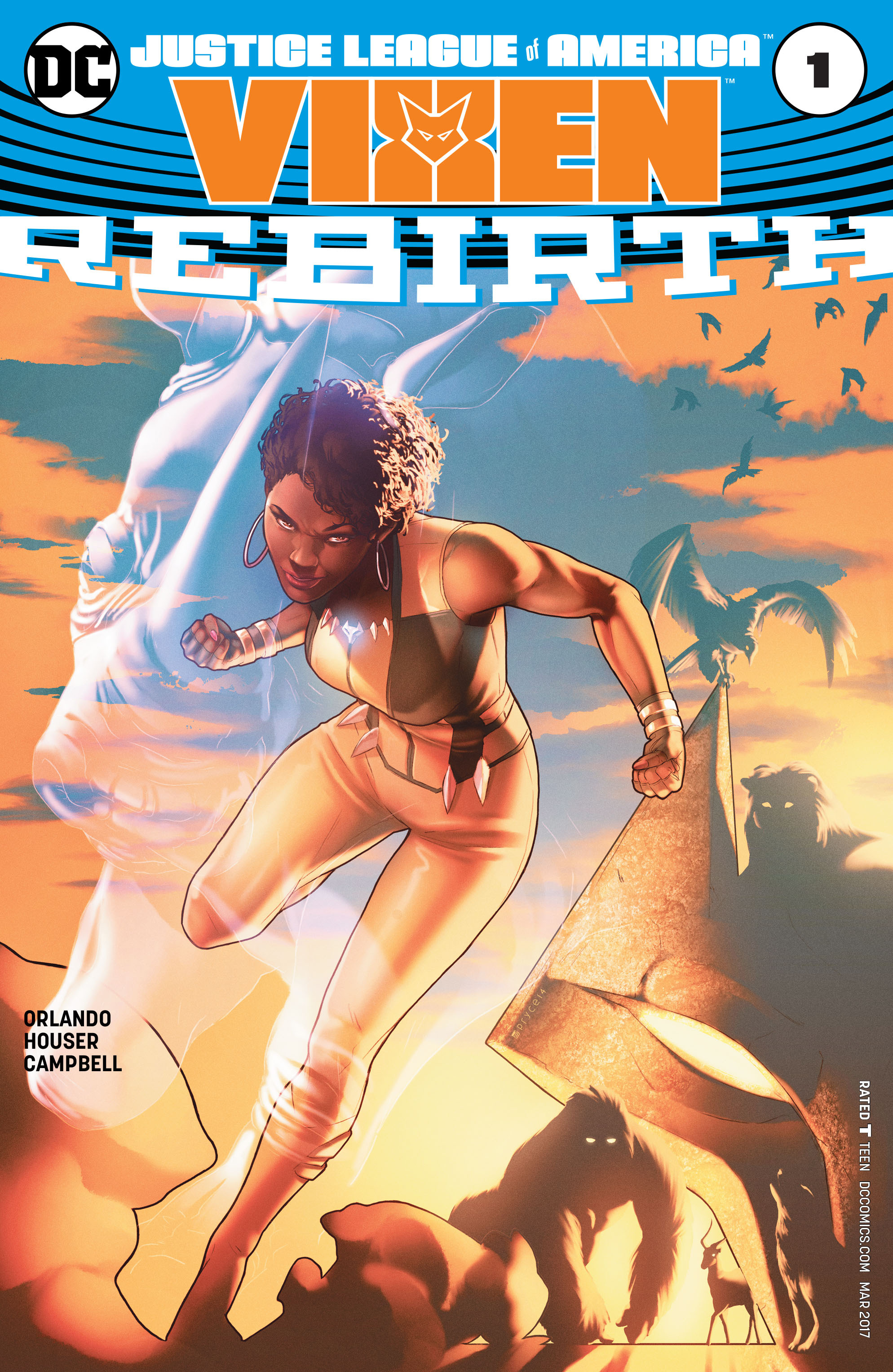 Justice League of America: Vixen Rebirth (2017-): Chapter 1 - Page 3