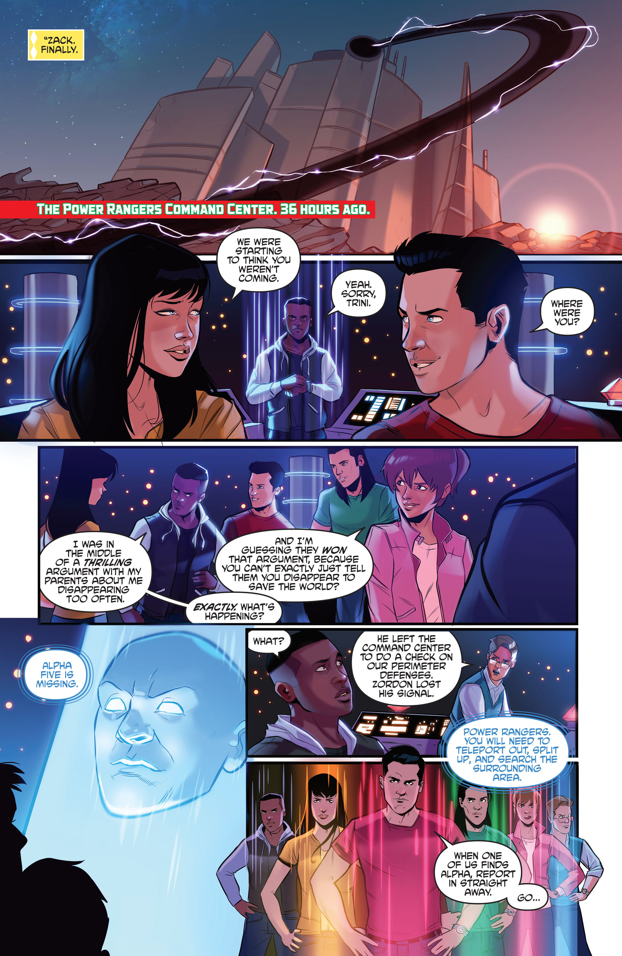 Justice League - Power Rangers (2017-): Chapter 1 - Page 12
