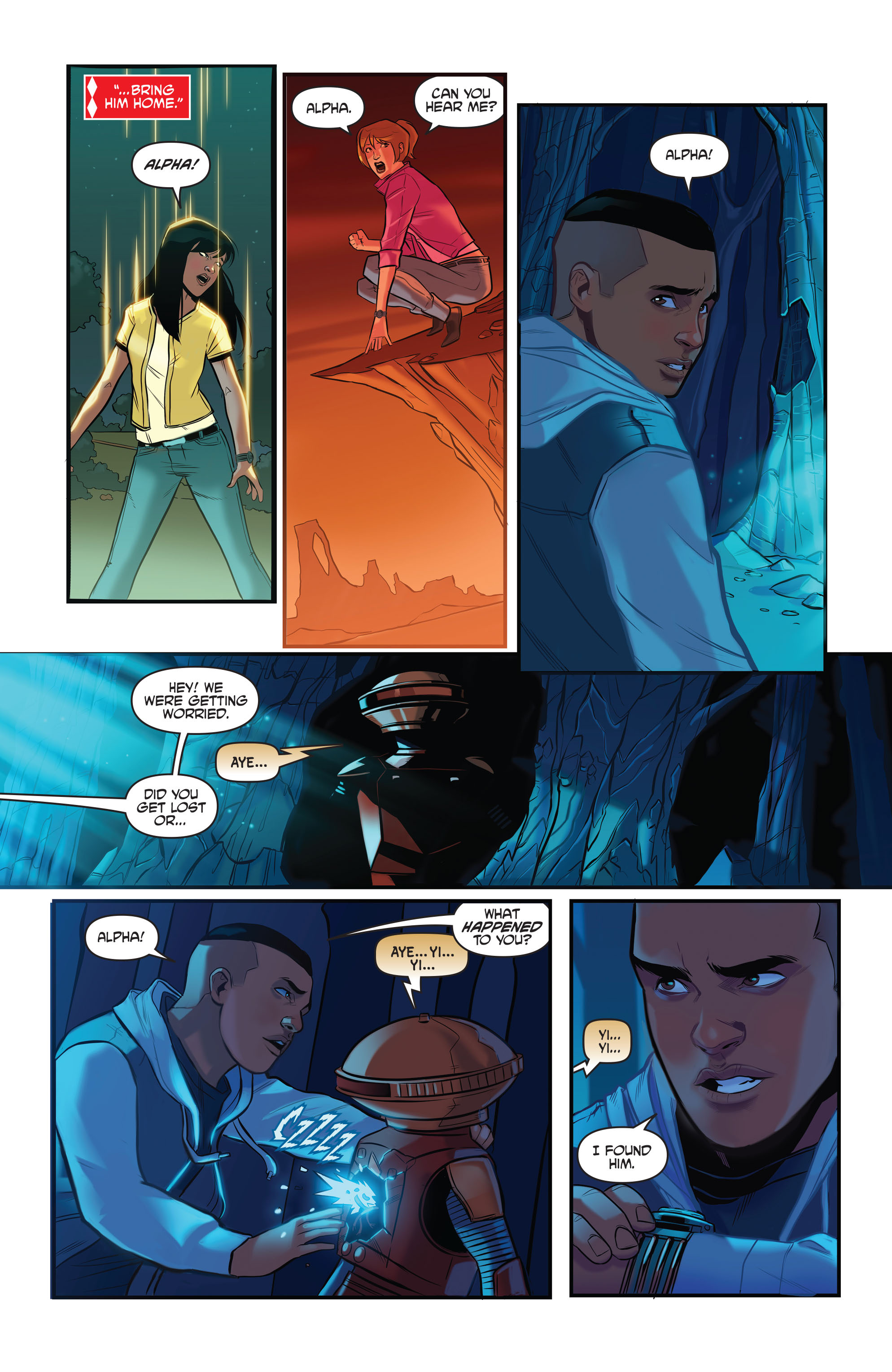 Justice League - Power Rangers (2017-): Chapter 1 - Page 13