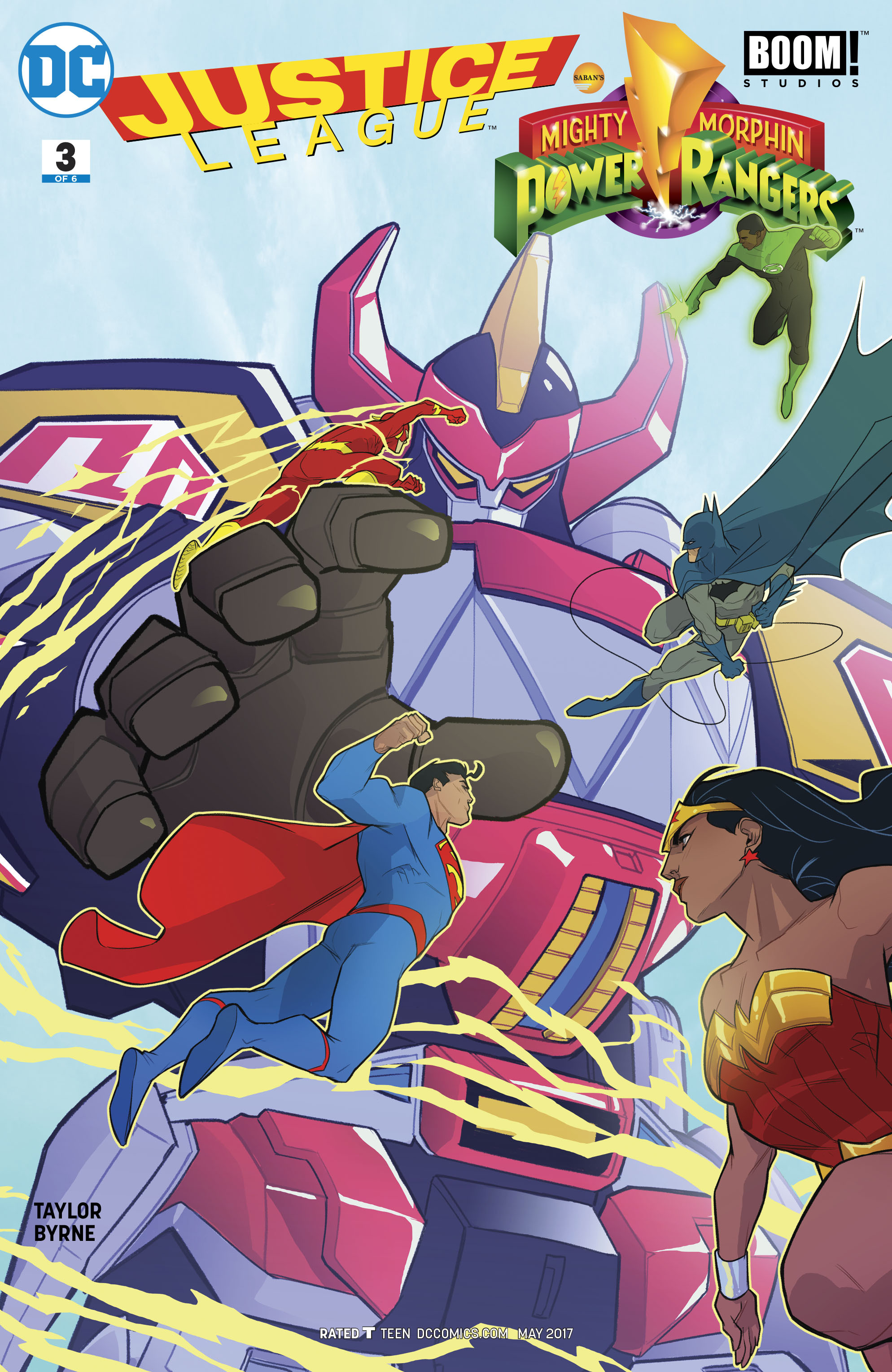 Justice League - Power Rangers (2017-): Chapter 3 - Page 1