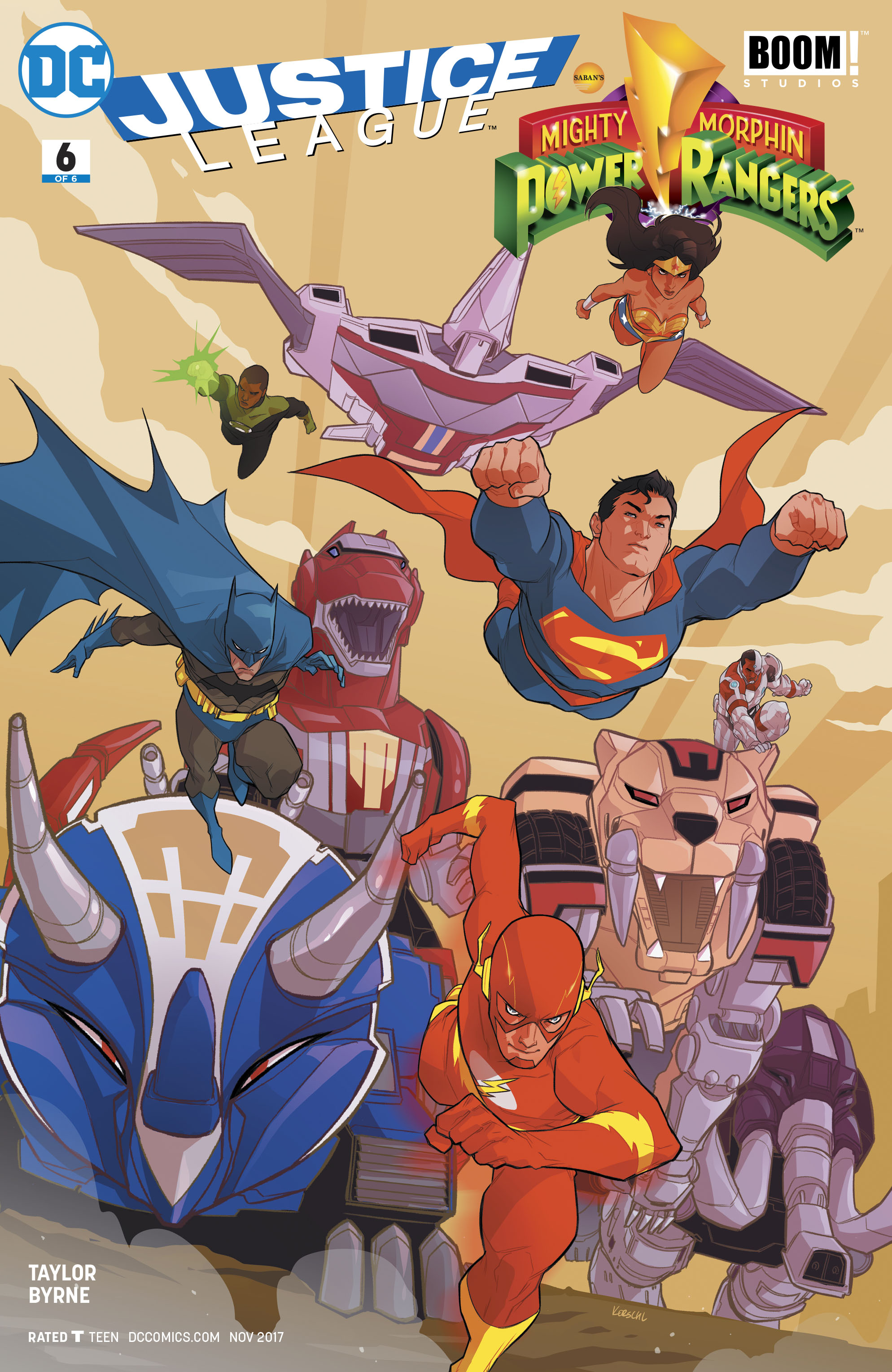 Justice League - Power Rangers (2017-): Chapter 6 - Page 1