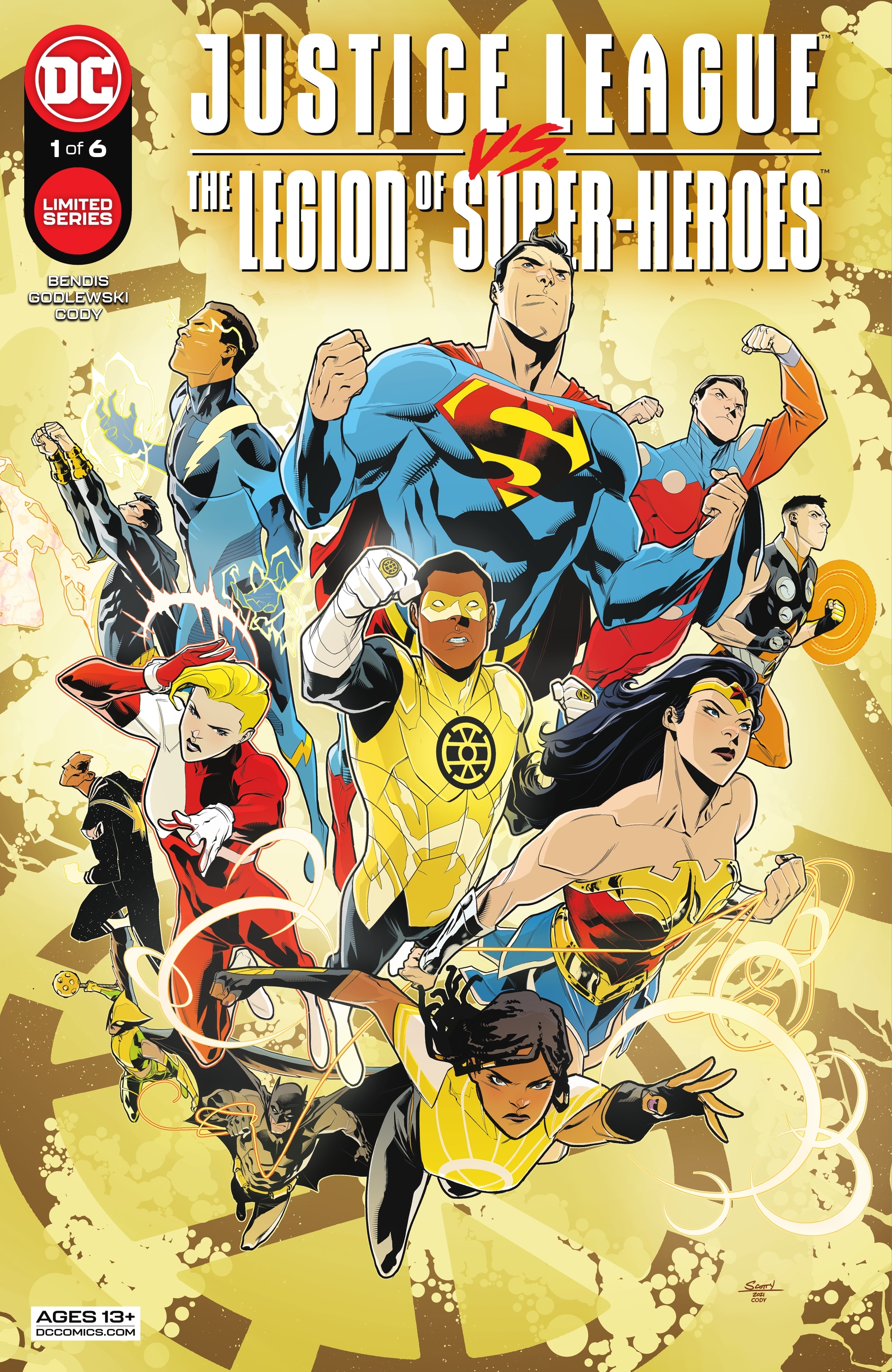 Justice League vs. The Legion of Super-Heroes (2022-): Chapter 1 - Page 1