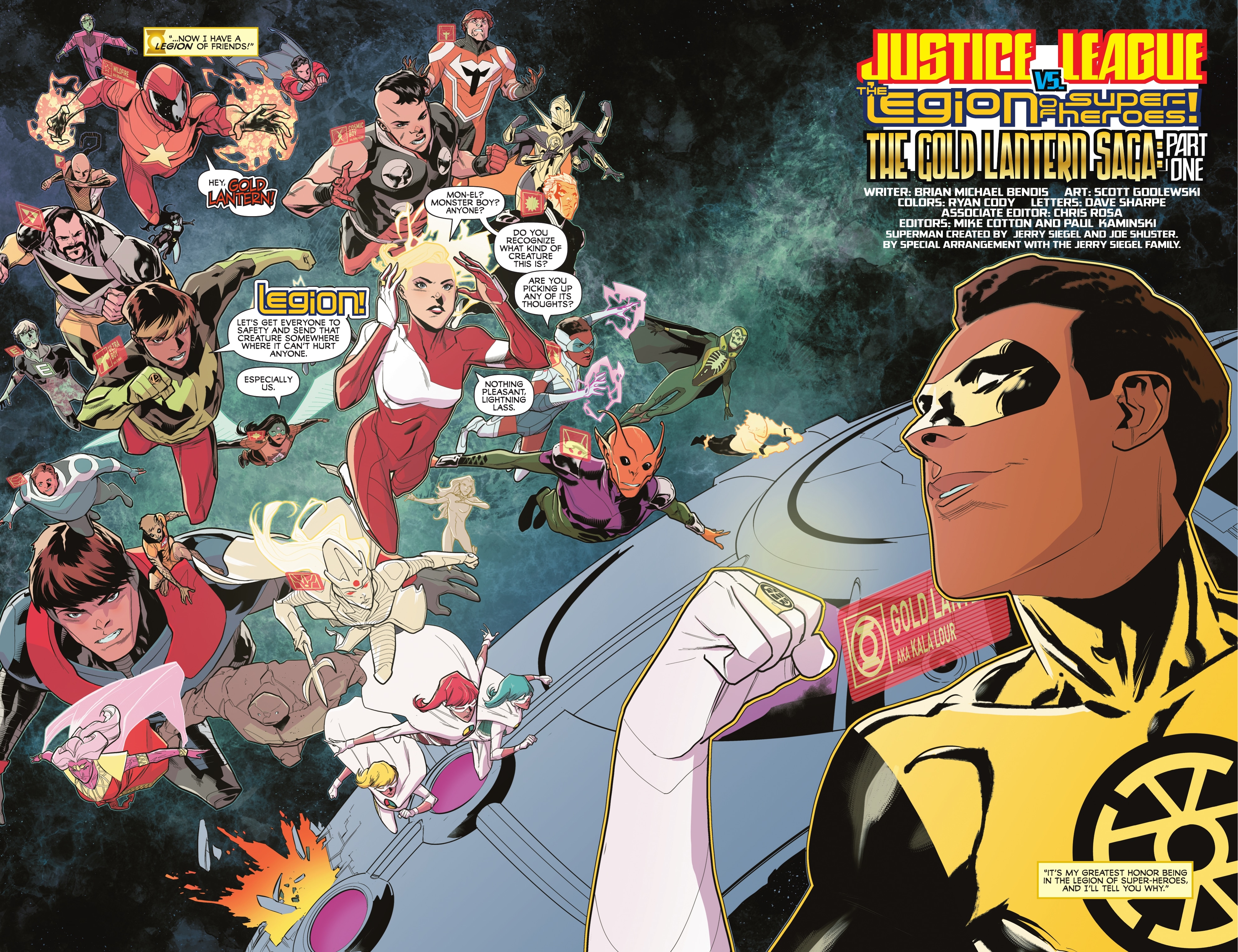 Justice League vs. The Legion of Super-Heroes (2022-): Chapter 1 - Page 4