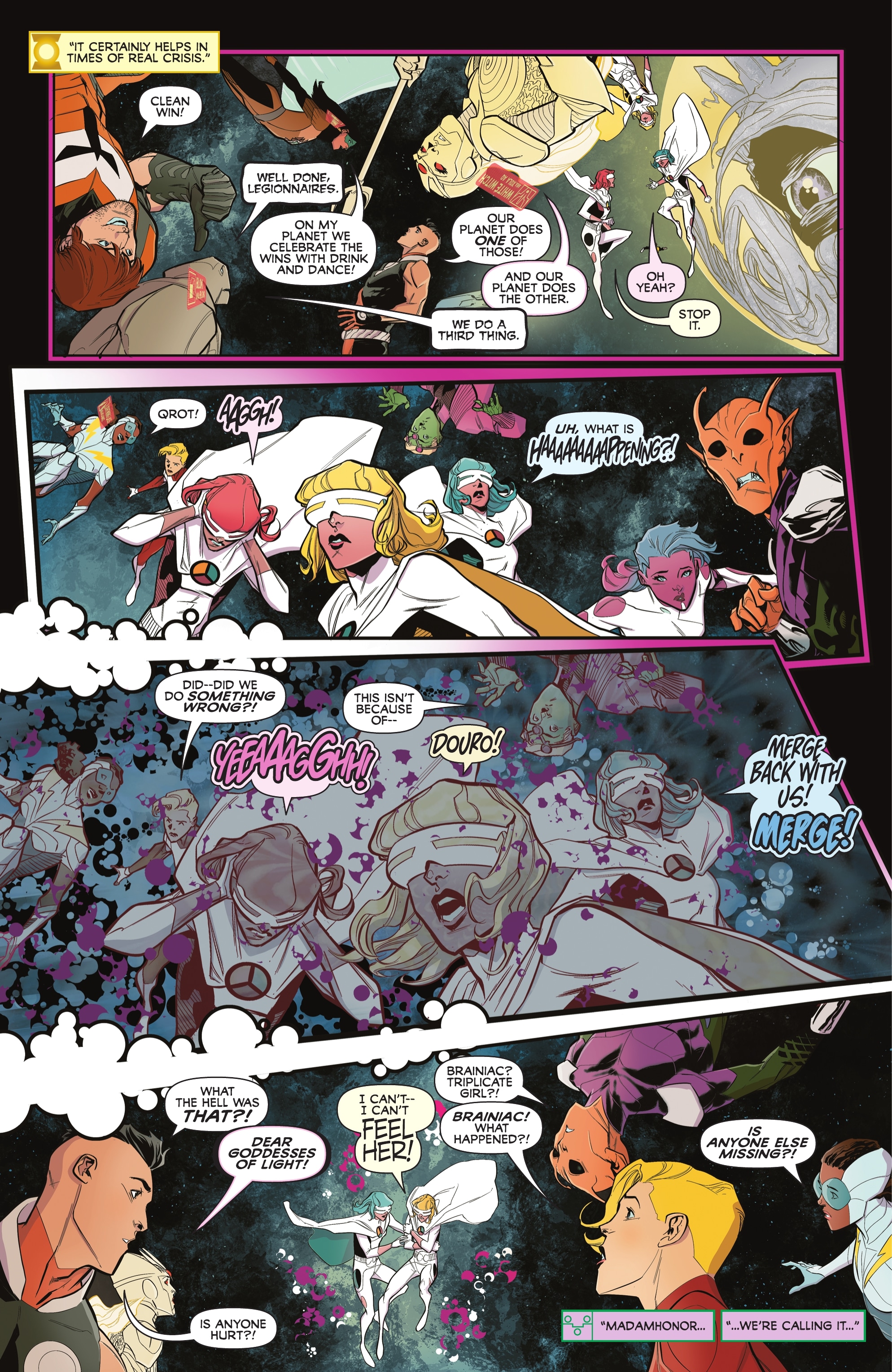 Justice League vs. The Legion of Super-Heroes (2022-): Chapter 1 - Page 6